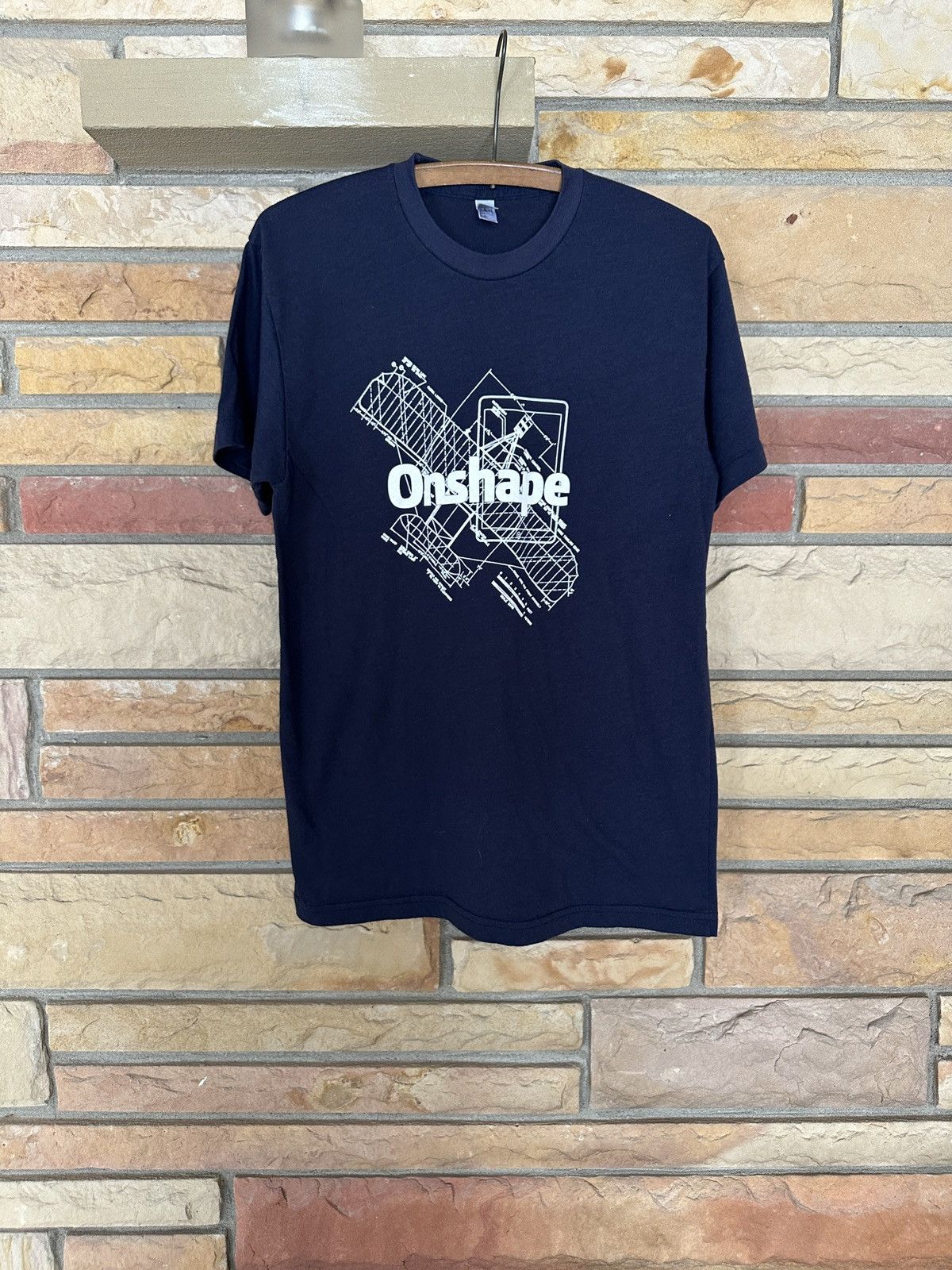 Vintage Vintage Y2K Onshape Computer Software Blueprint Graphic Tee Size US M / EU 48-50 / 2 - 1 Thumbnail