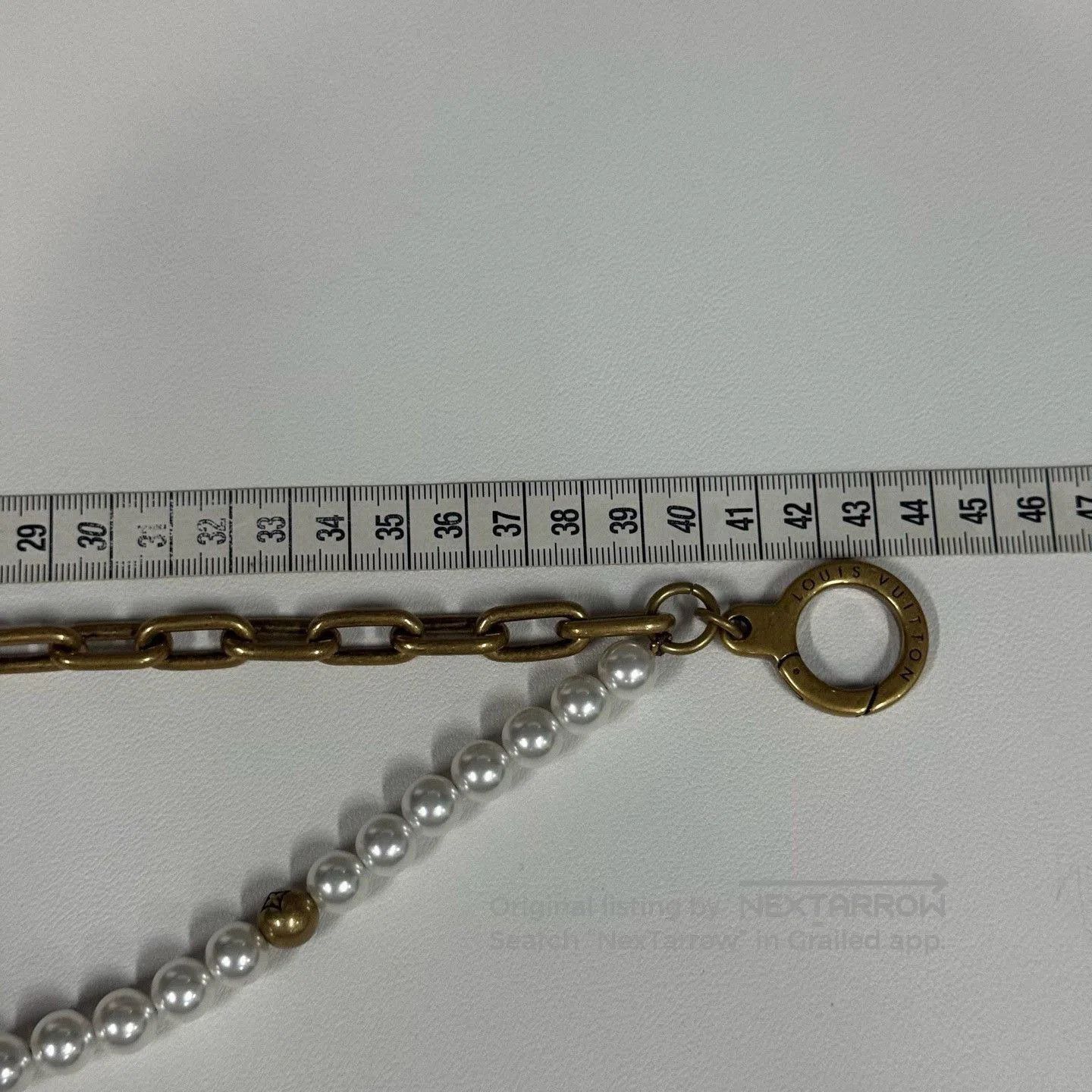 Louis Vuitton Louis Vuitton Pharrell Pearl Chain. Size ONE SIZE - 5 Thumbnail