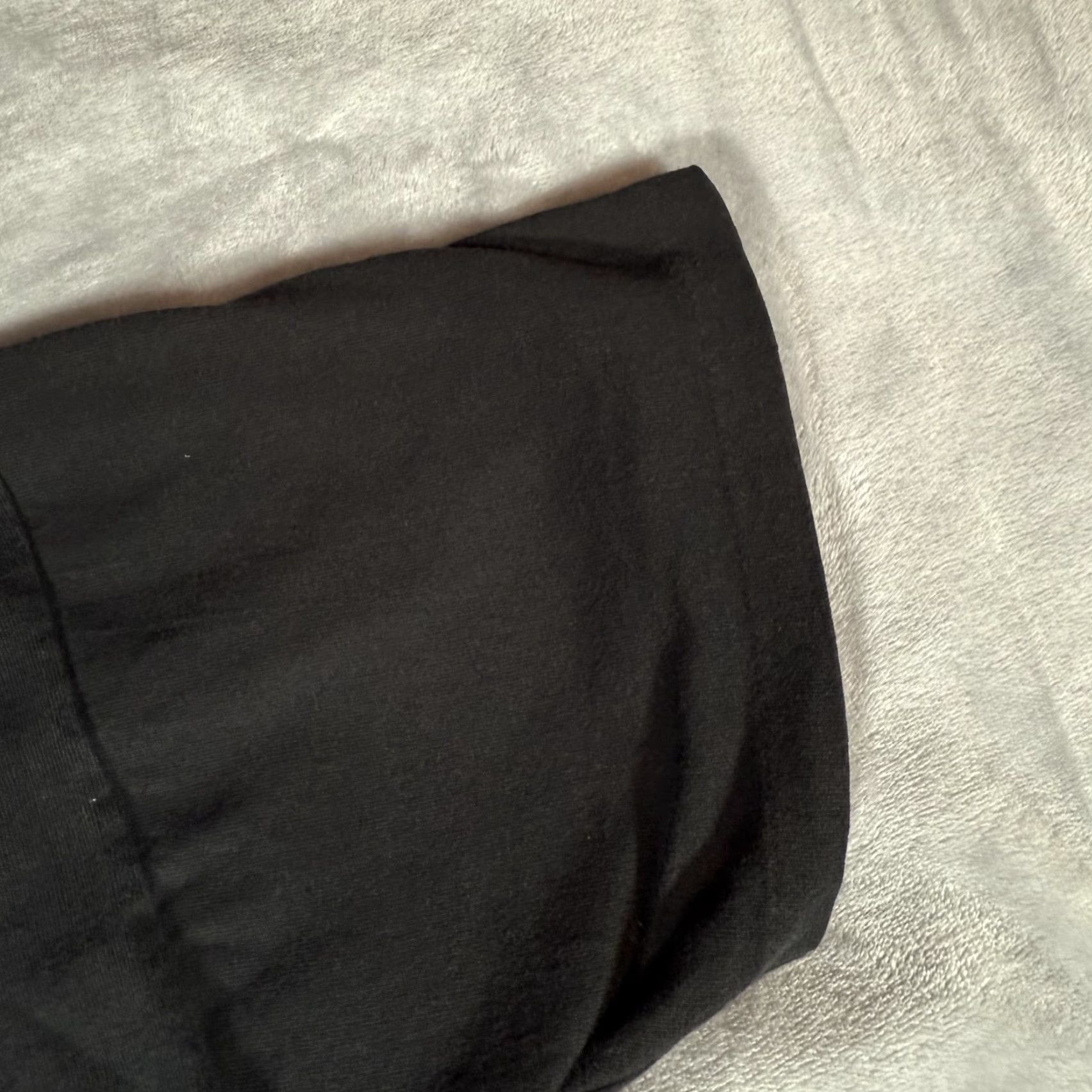 Vintage VINTAGE Men's Cotton T-Shirt Slim Fit Short Sleeve Crew Neck Funny 90s Black Made in USA Size US L / EU 52-54 / 3 - 6 Thumbnail