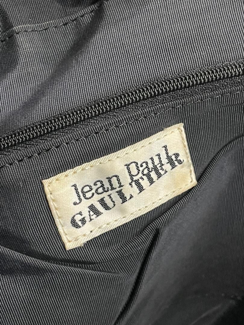 Jean Paul Gaultier Archive Jean Paul Gaultier Black Nylon + Leather Tote Bag Size ONE SIZE - 18 Thumbnail