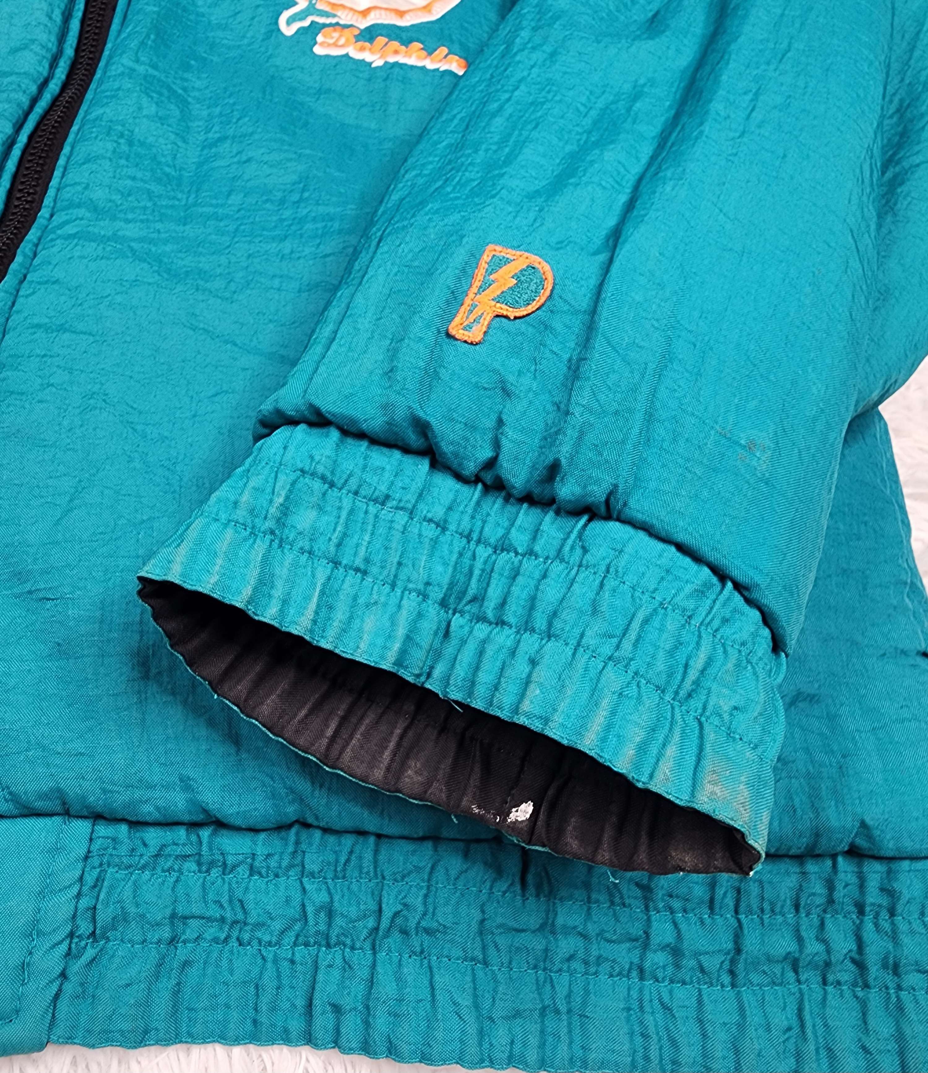 NFL Vintage Pro Player NFL Miami Dolphins reversible jacket Size US L / EU 52-54 / 3 - 3 Thumbnail