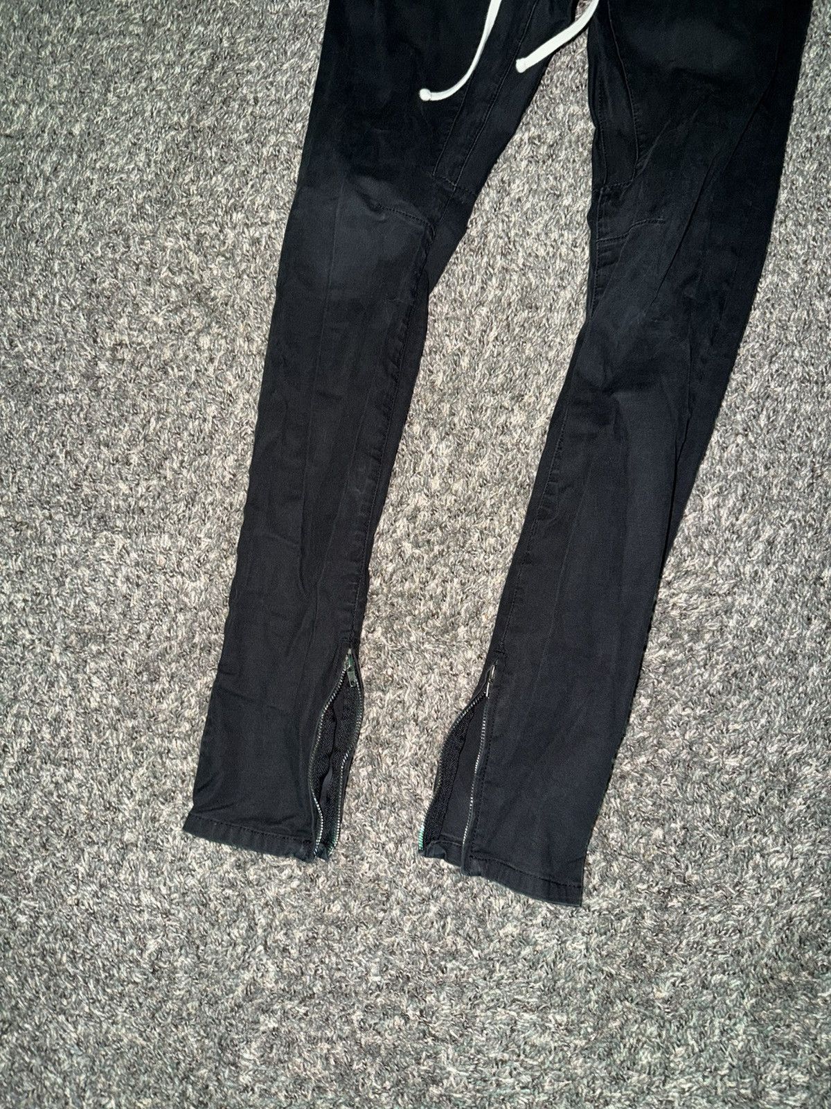 Pacsun PacSun Black Zip Ankle Track Pants (FOG style) Size US 30 / EU 46 - 2 Thumbnail