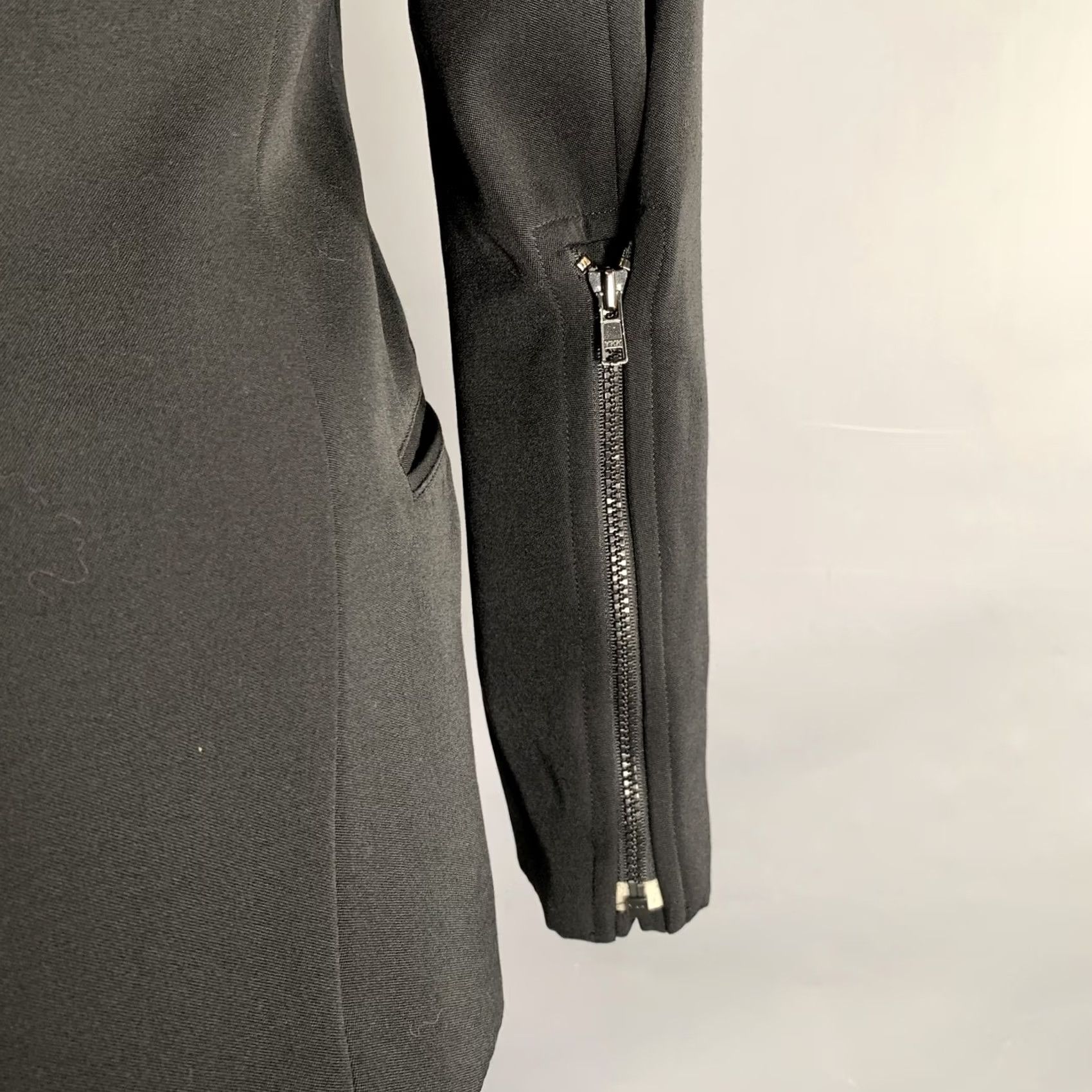 Yohji Yamamoto Y's by YOHJI YAMAMOTO Wool Blazer Jacket Black Size S Women Size S / US 4 / IT 40 - 3 Thumbnail