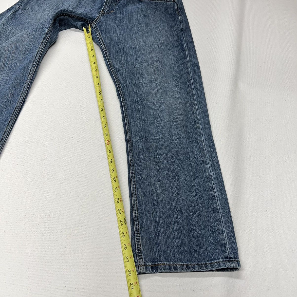 Levi's Levis Jeans Blue 559 Relaxed Straight Fit Denim Washed Y2K Size US 34 / EU 50 - 17 Thumbnail