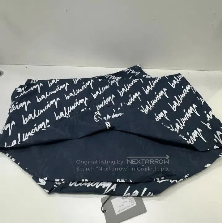 Balenciaga Balenciaga SS22 Logo Blue Long Sleeve Shirt. Size US M / EU 48-50 / 2 - 7 Thumbnail