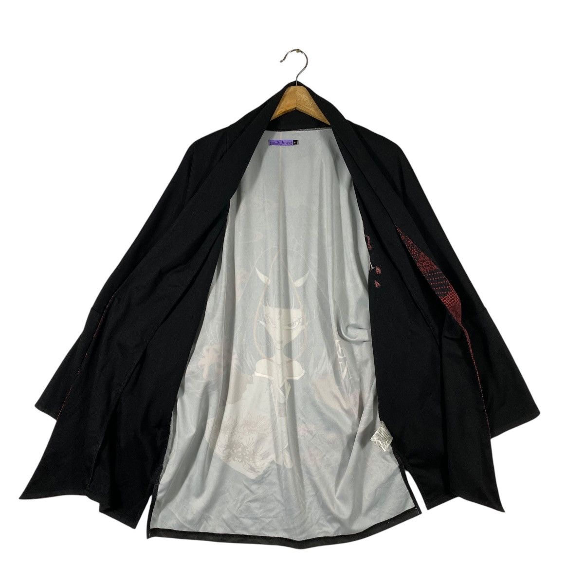Japanese Brand Miyabi EN Cardigan Japanese Pattern Unique Kimono Haori Size US M / EU 48-50 / 2 - 13 Thumbnail