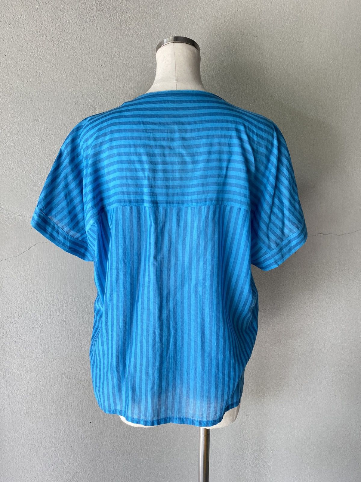 Dior Christian Dior Striped Blue blouse Size M / US 6-8 / IT 42-44 - 8 Thumbnail