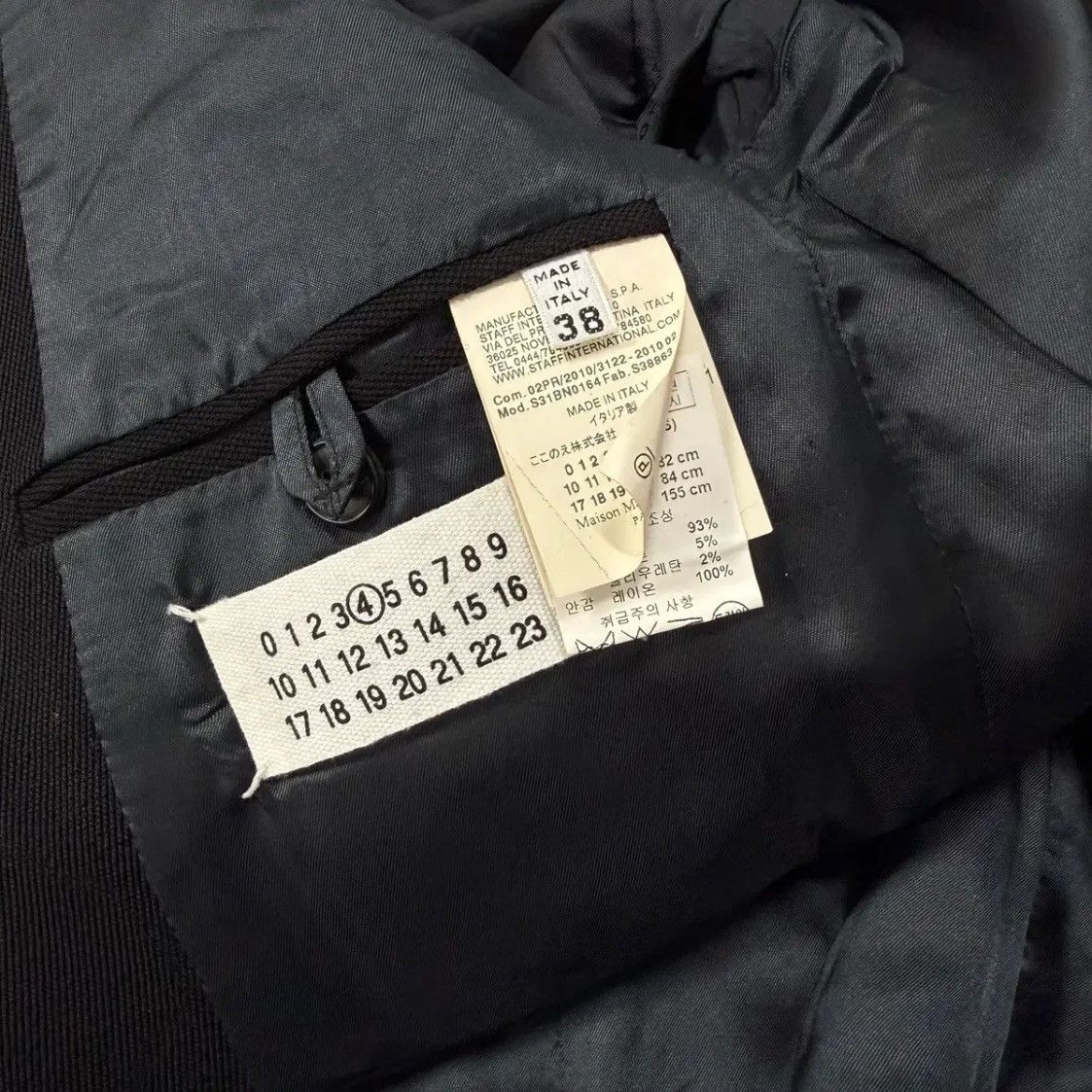 Maison Margiela Maison Margiela Single Button Blazer Jacket Size S / US 4 / IT 40 - 10 Thumbnail