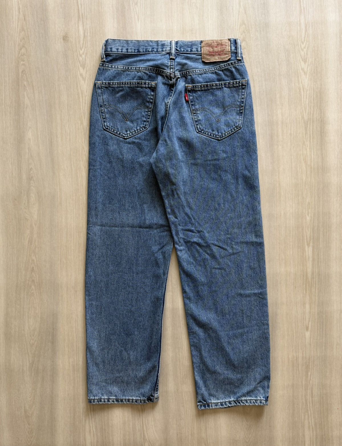 Levi's Vintage Levis 550 Red Tab Faded Washed Relaxed 31x30 *30x29 Size US 30 / EU 46 - 1 Thumbnail