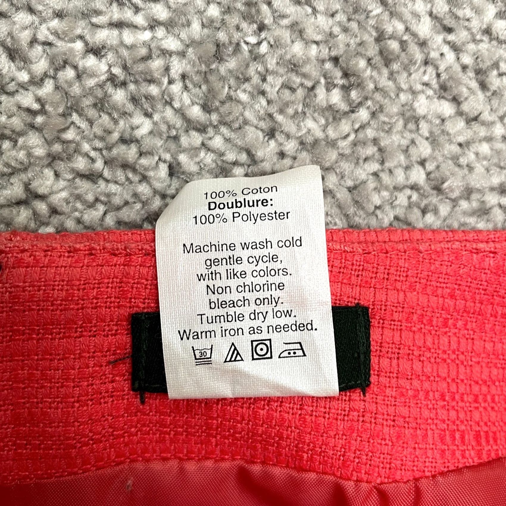 J.Crew J.CREW Tweed Skirt Womens 0 Short Pencil Lined Back Zip Orange Casual Work Vintage: No Size 25" / US 0 / IT 36 - 5 Thumbnail