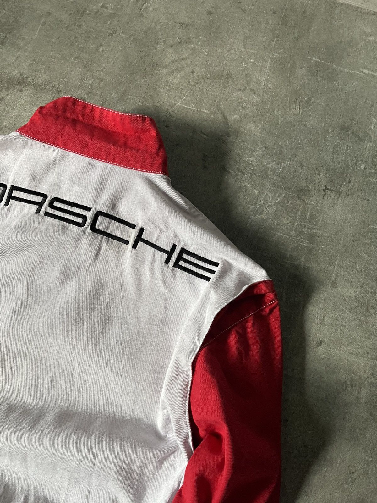 Porsche Design Porshe overalls set mechanic F1 rare grail Size US 41 - 25 Thumbnail