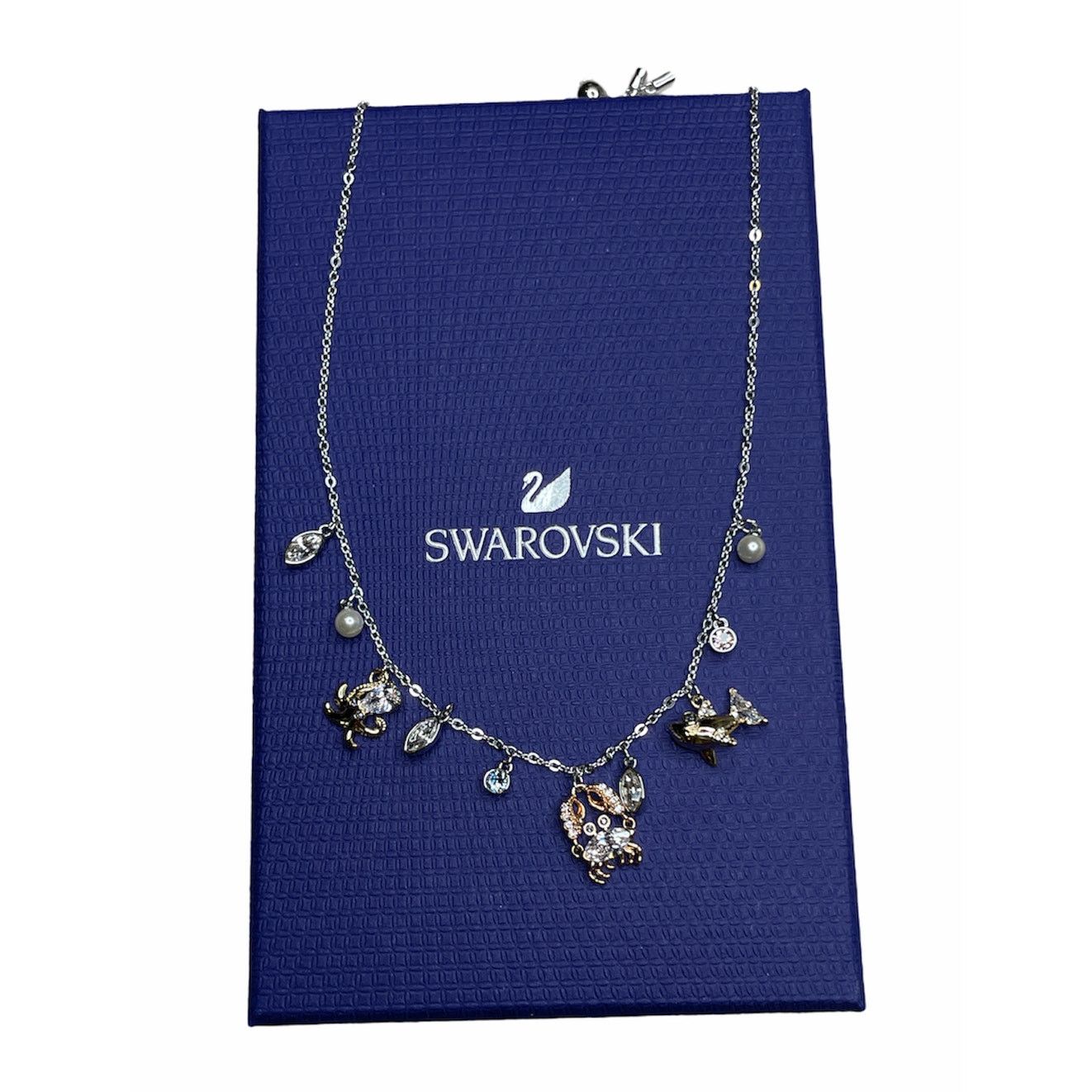 Swarovski Swarovski Ocean Charm adjustable Choker Necklace Size ONE SIZE - 7 Thumbnail