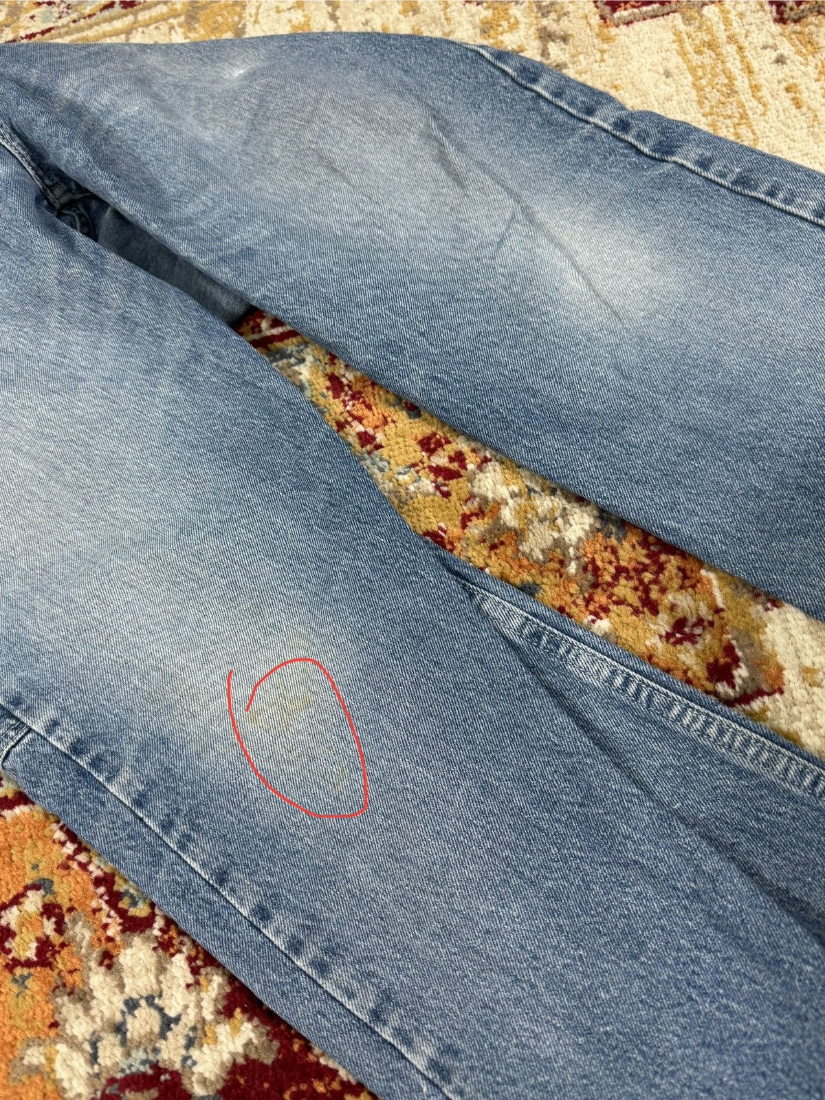 Levi's × Vintage Levi's Carpenter Baggy Denim Washed Black Jeans Pants Size US 36 / EU 52 - 7 Thumbnail