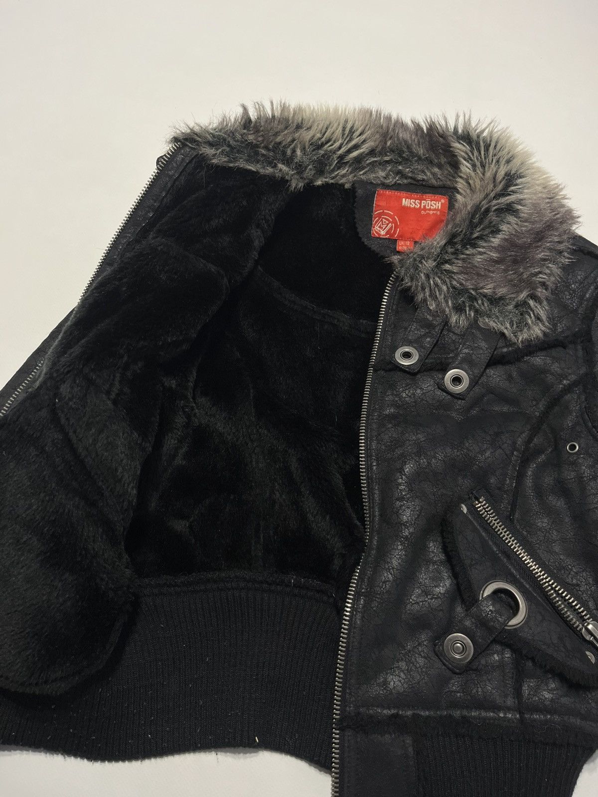 If Six Was Nine Miss Sixty Y2K Fur Jacket ifsixwasnine LGB styled Japan Size M / US 6-8 / IT 42-44 - 6 Thumbnail