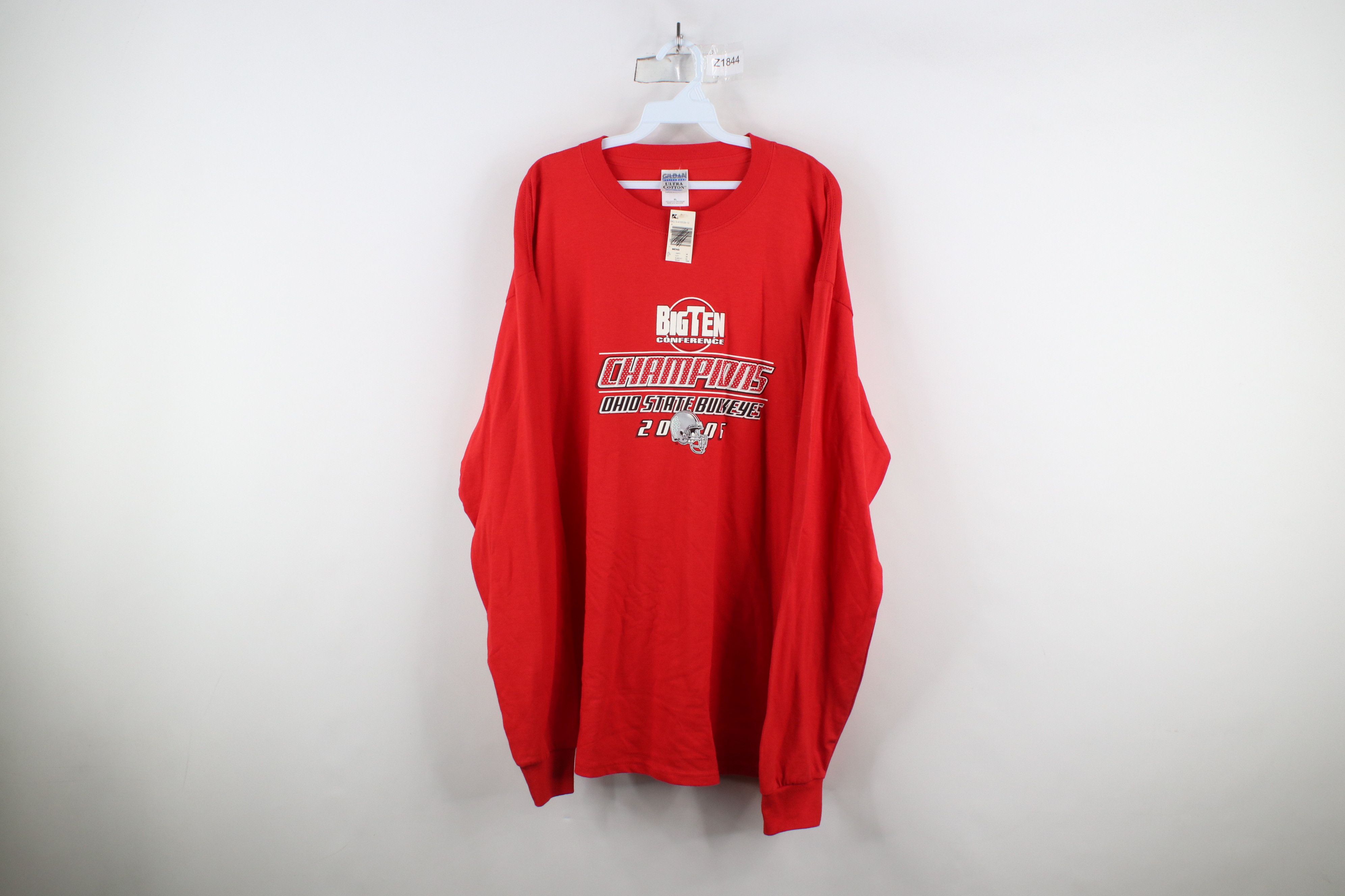 Vintage NOS Vintage Y2K Ohio State University Football T-Shirt Size US XL / EU 56 / 4 - 1 Thumbnail
