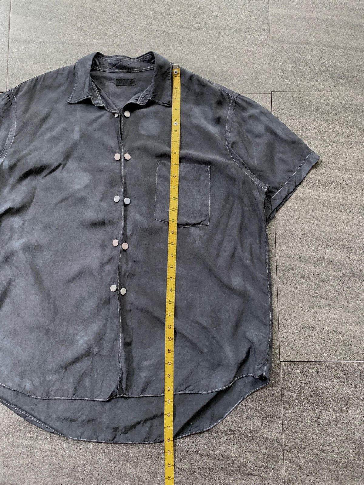 Comme des Garcons Homme Plus FREE TAX! Overdyed Chain Buttoned Shirt Size US M / EU 48-50 / 2 - 13 Thumbnail