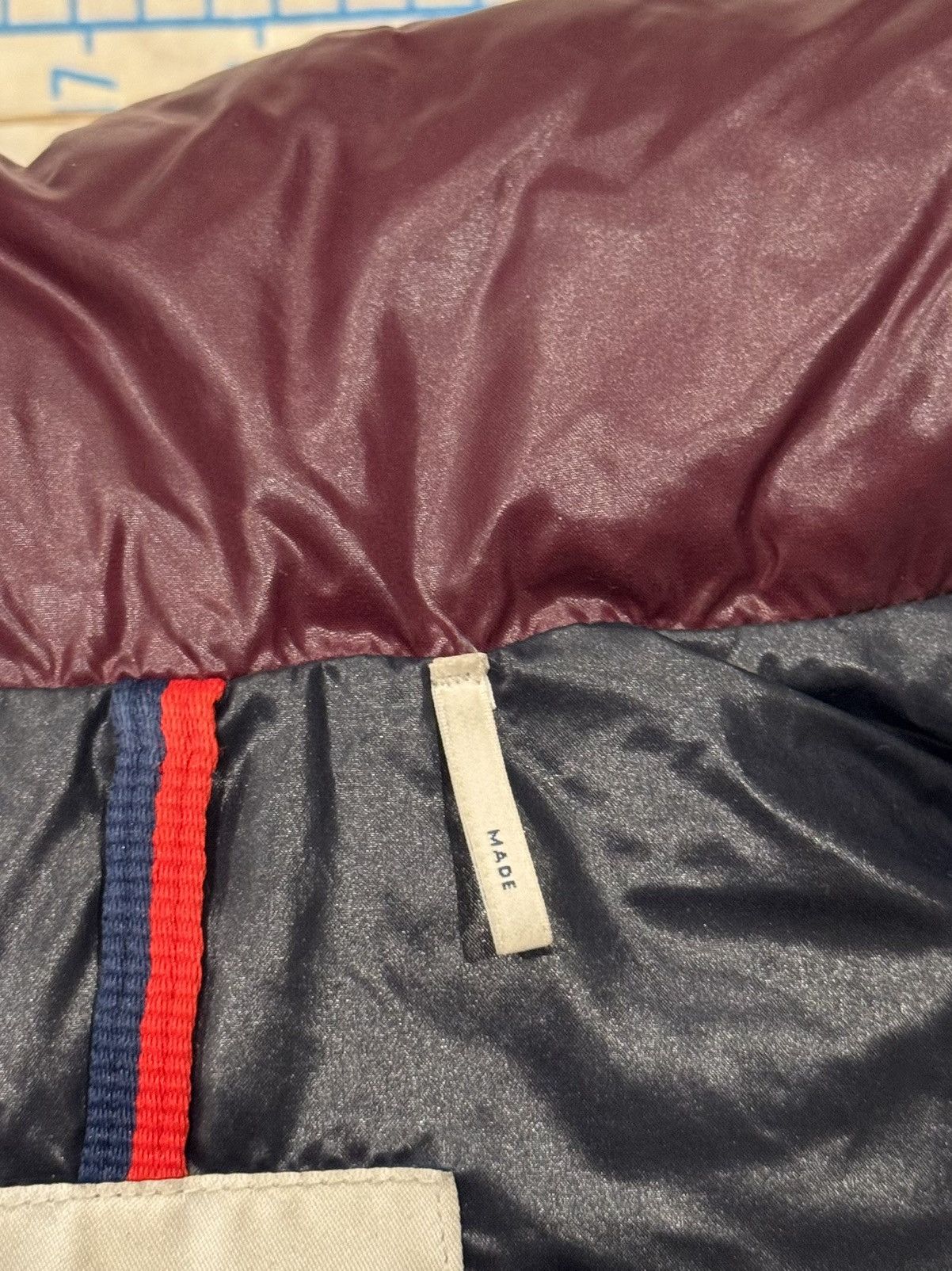 Moncler Moncler Maya Giubbotto Jacket Dark Red Size 2 Fits Medium Size US M / EU 48-50 / 2 - 11 Thumbnail