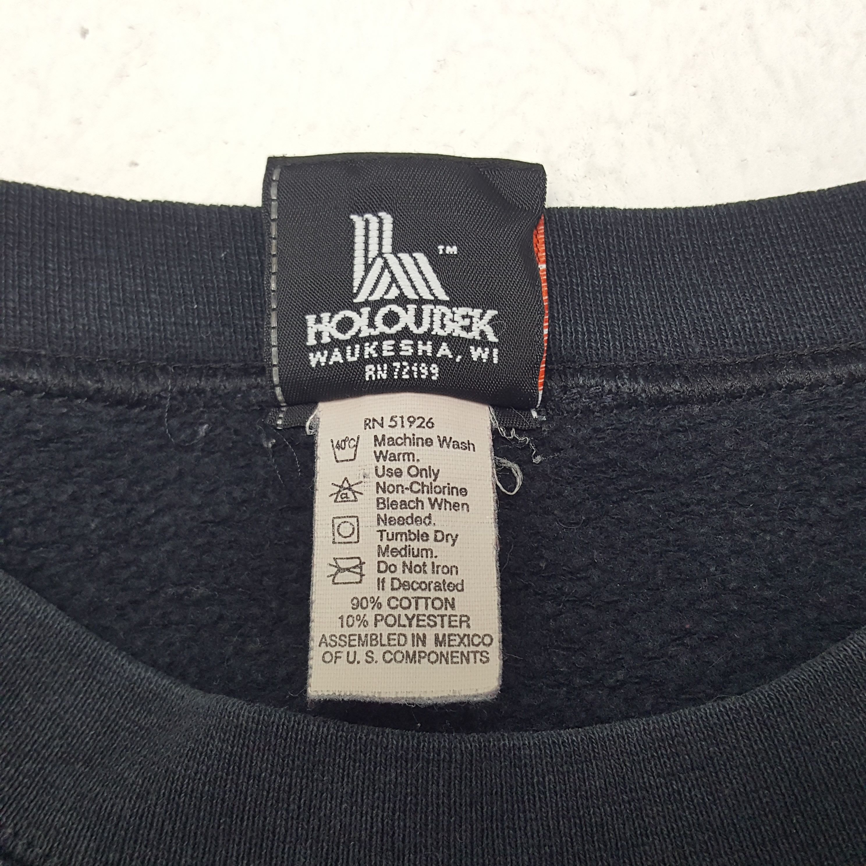 Harley Davidson × Vintage Vintage Ithaca Harley Davidson Sweatshirt Size US XL / EU 56 / 4 - 6 Thumbnail