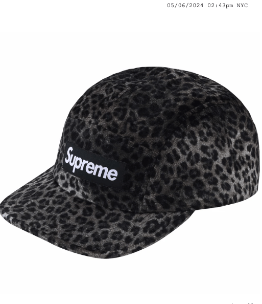 Supreme Leopard Camp Cap | Grailed