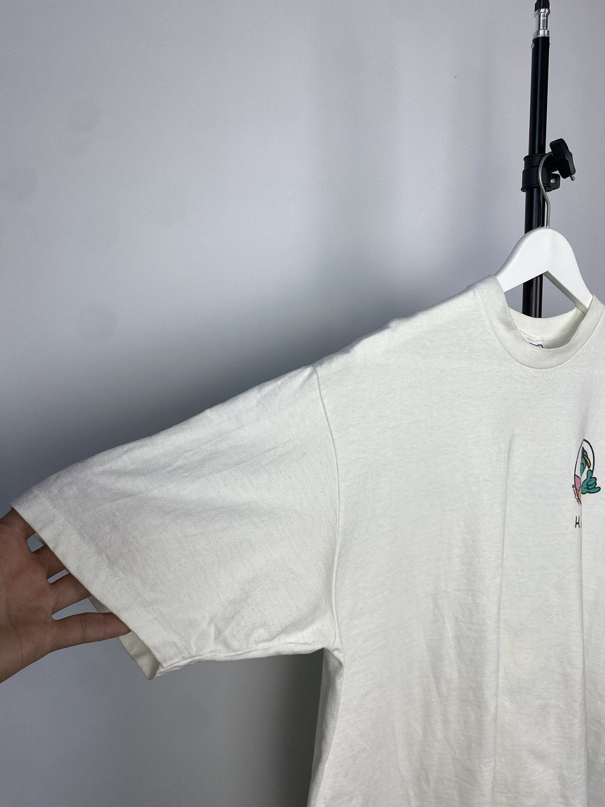 Vintage Crazy Vintage 1980s Hawaii Gecko Graphic T-Shirt Size US XL / EU 56 / 4 - 11 Thumbnail