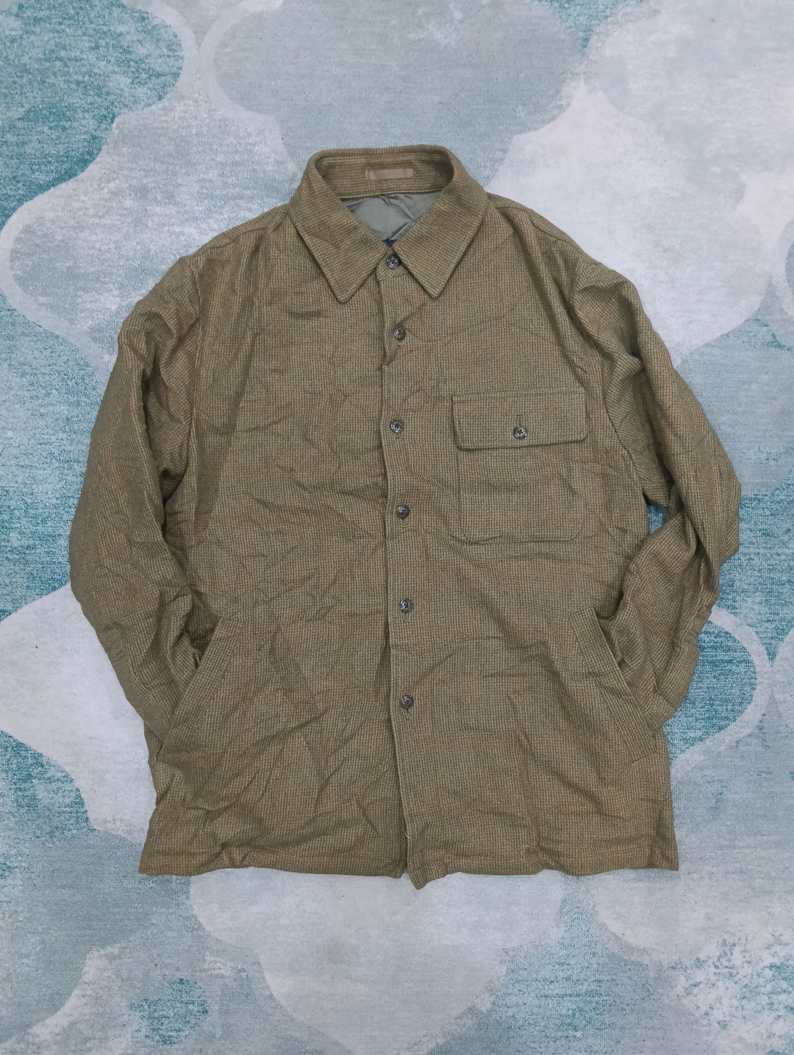 Burberry × Burberry Prorsum × Designer Vintage Burberry Coat Jacket Checkered Size US L / EU 52-54 / 3 - 2 Thumbnail