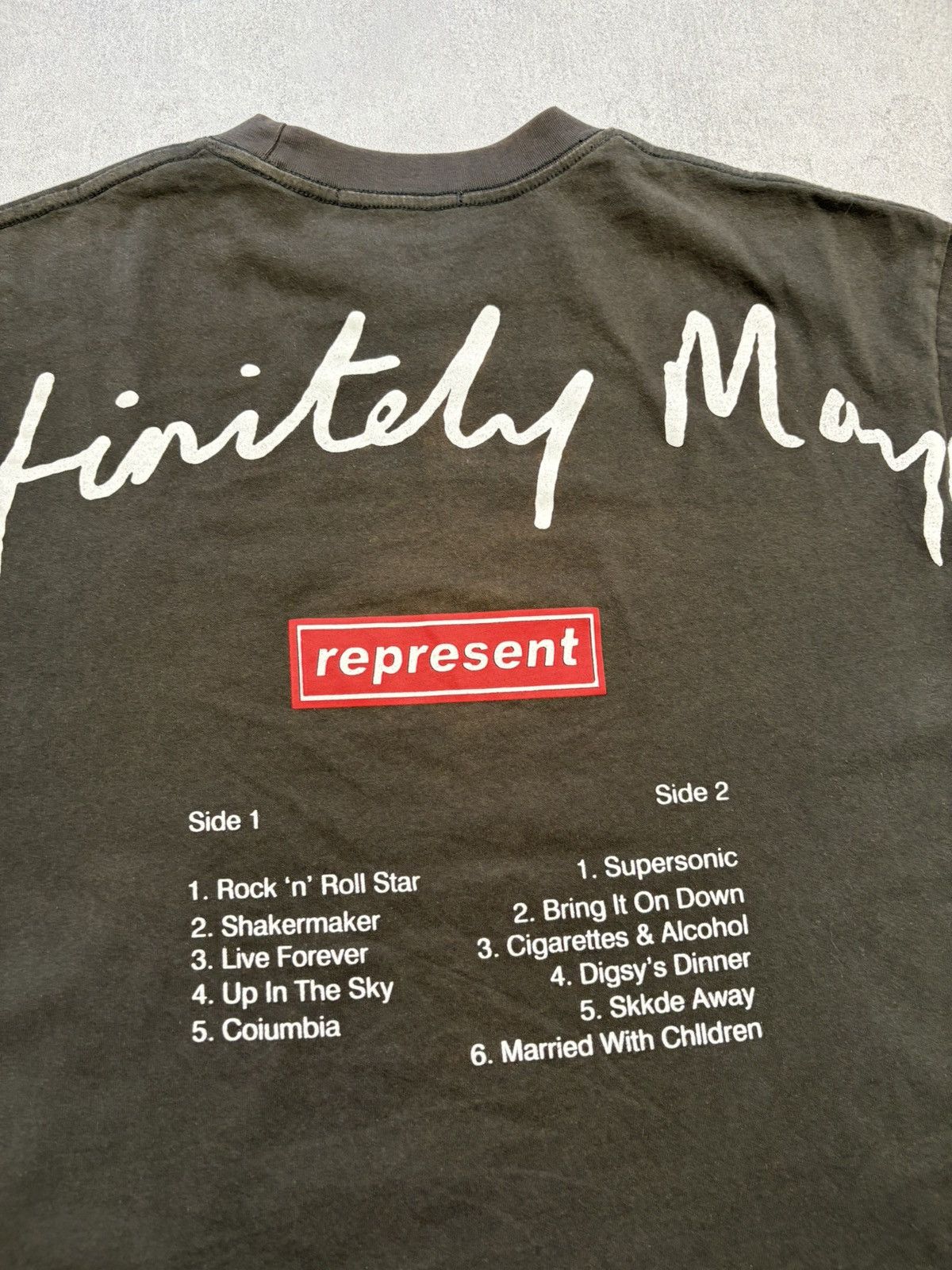 Represent Clo. Represent x Oasis “Definitely Maybe” 1994 Anniversary Tee Size US M / EU 48-50 / 2 - 22 Thumbnail