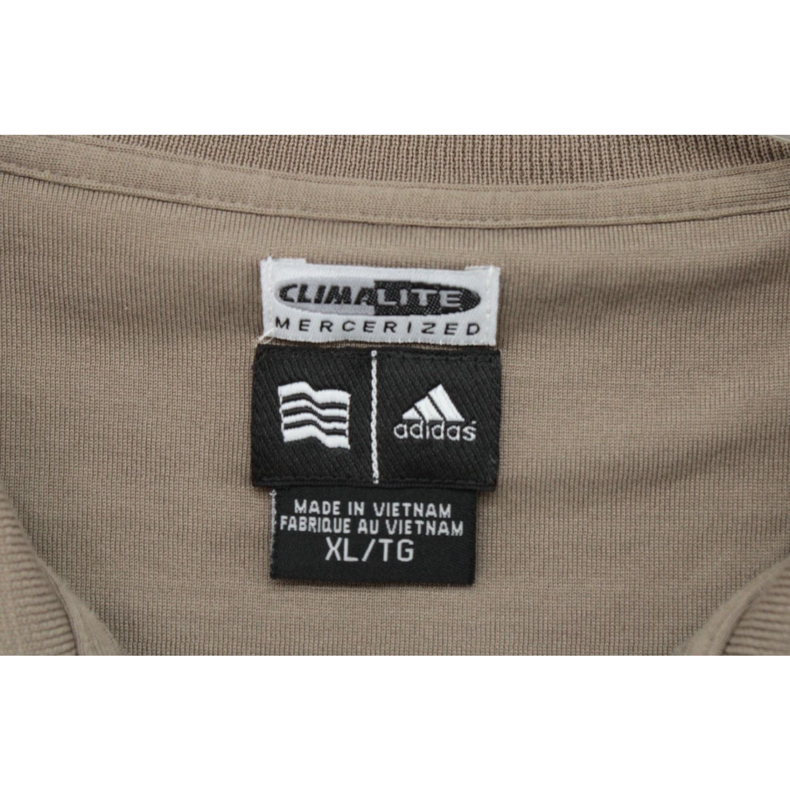 Adidas Adidas Shirt Men XL Brown Striped Golf Climalite Long Sleeve 1/4Button Pullover Size US XL / EU 56 / 4 - 4 Thumbnail
