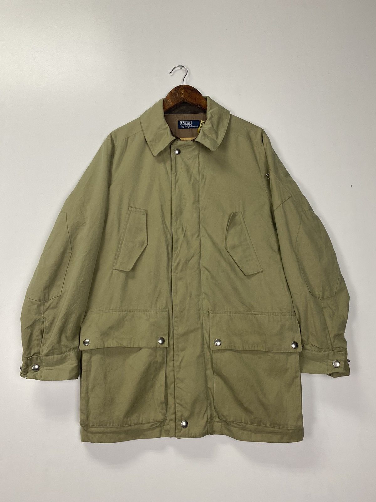 Polo Ralph Lauren × Vintage Vintage Polo Ralph Lauren Cotton Jacket Size US M / EU 48-50 / 2 - 2 Thumbnail
