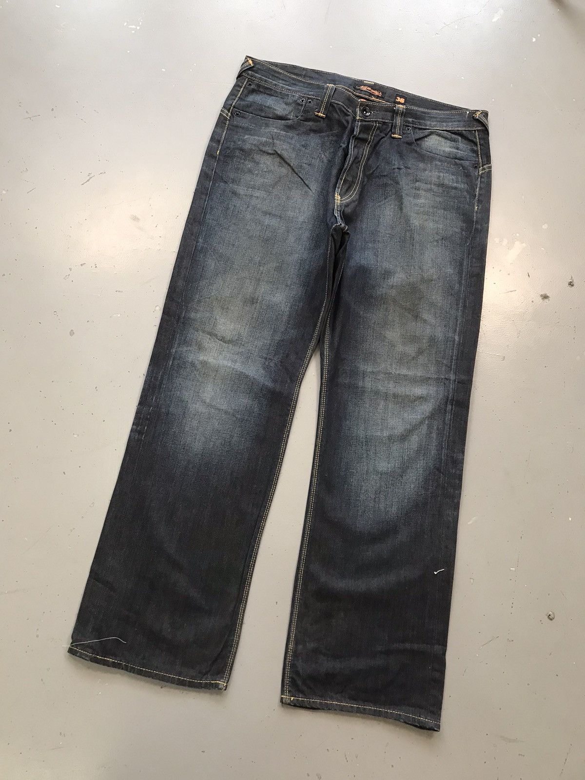Ed Hardy × Vintage Rare vintage Edhardy straight fit denim Size US 40 / EU 56 - 3 Thumbnail