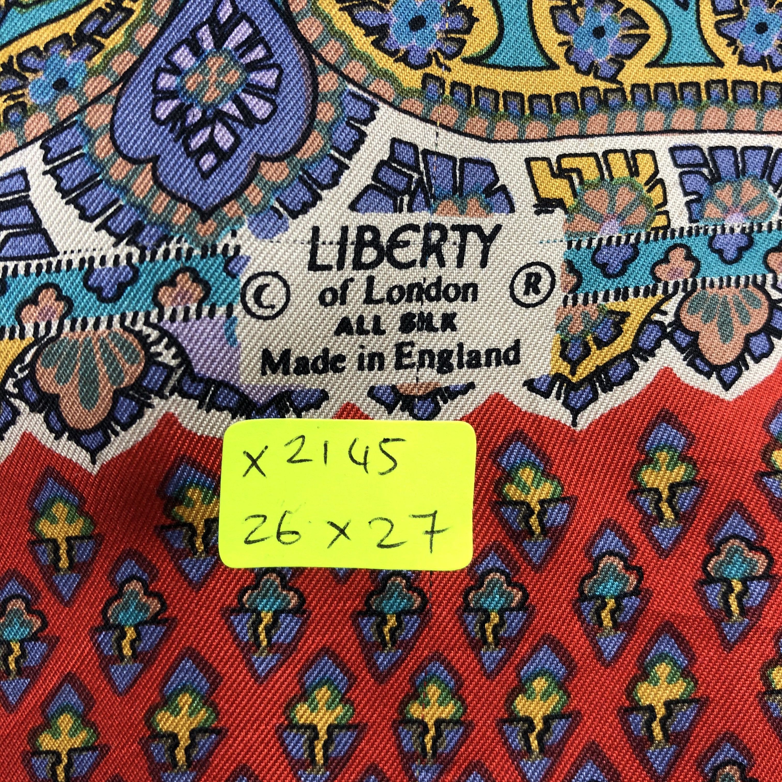 Liberty Vintage Liberty Silk Scarf Size ONE SIZE - 5 Thumbnail