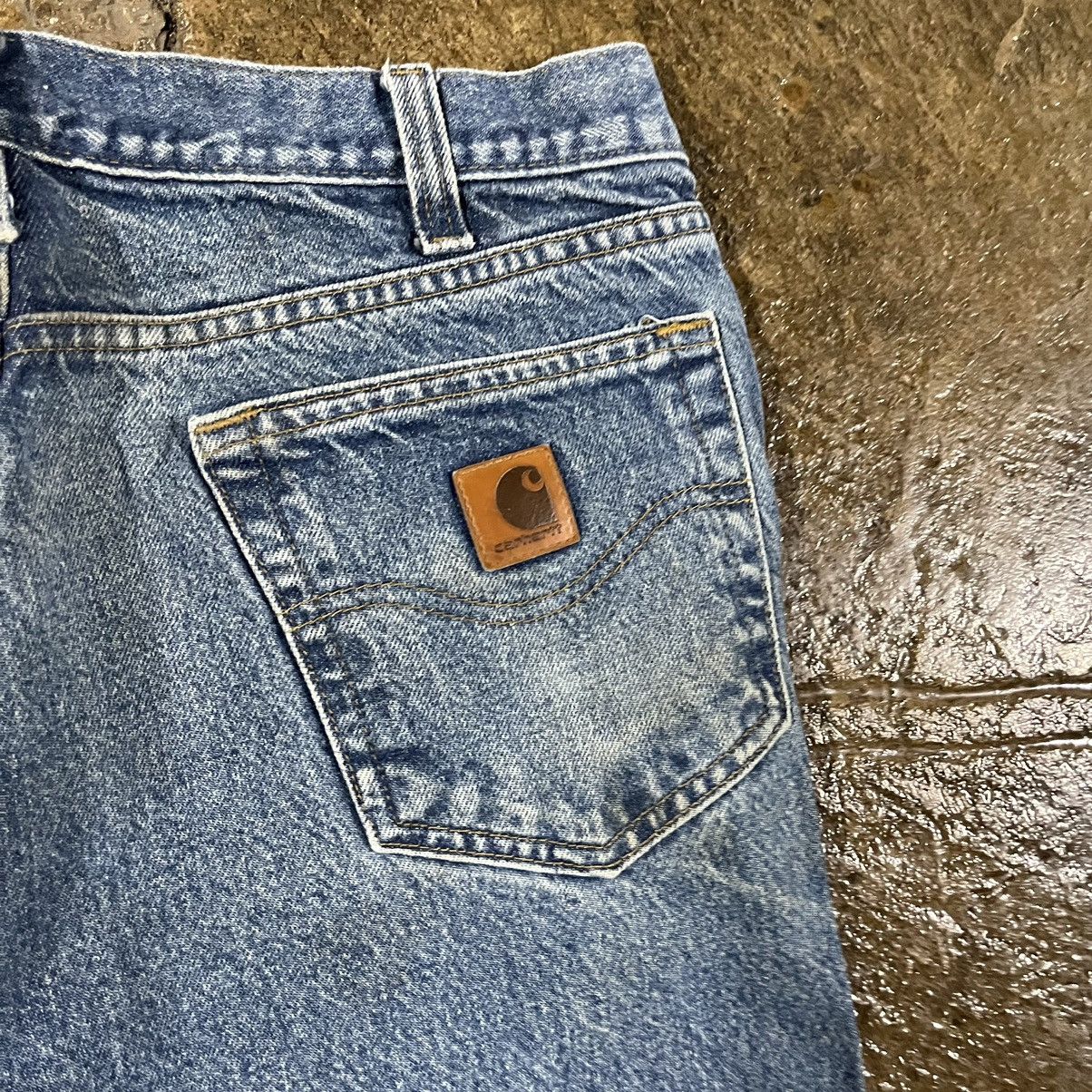 Carhartt × Vintage Crazy Vintage Y2K Carhartt Jeans Workwear Skater Essential Size US 32 / EU 48 - 5 Thumbnail