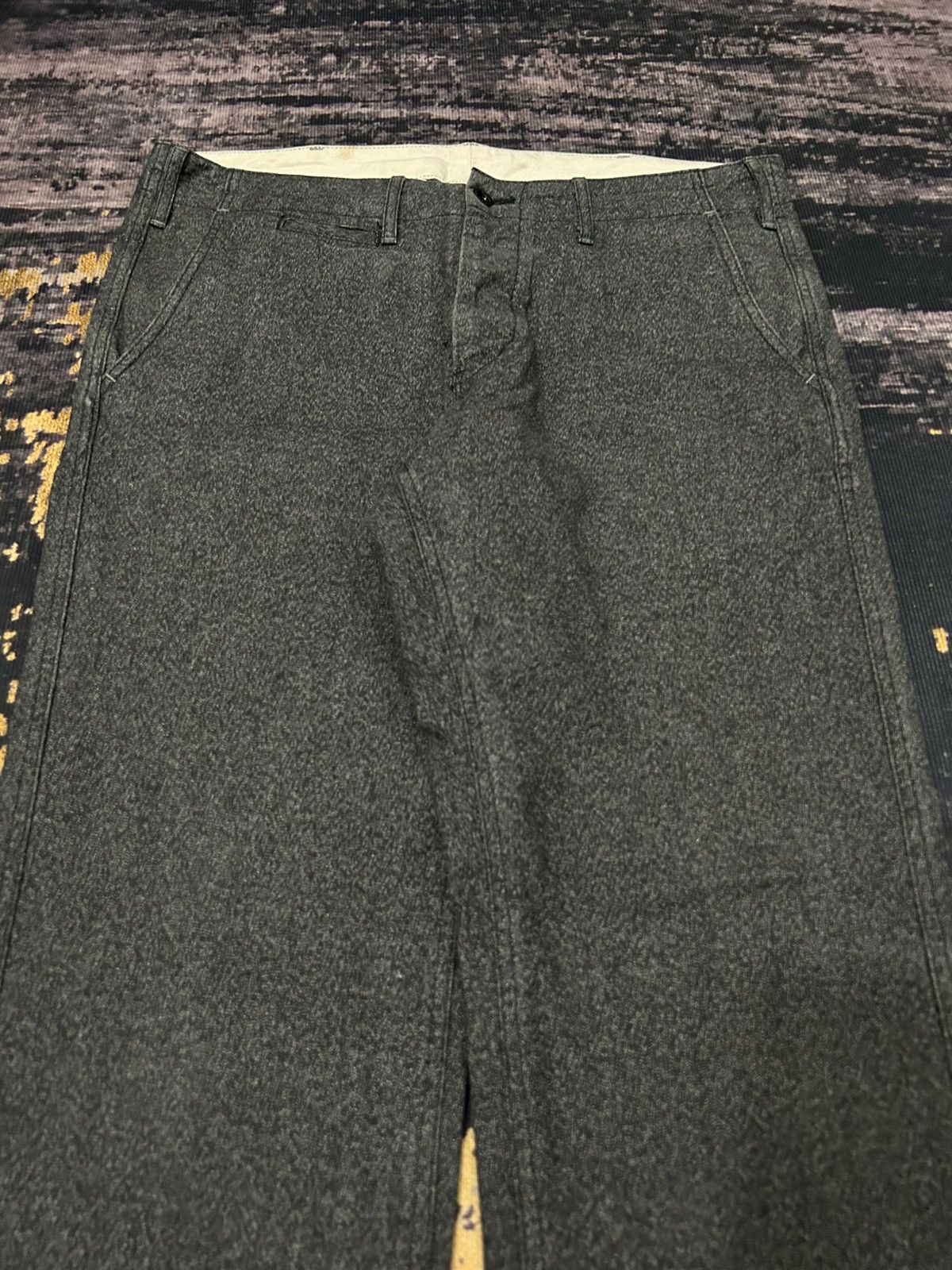 Burgus Plus Burgus Plus Lot 401 Salt & Pepper Military Trouser Pants Size US 34 / EU 50 - 6 Thumbnail