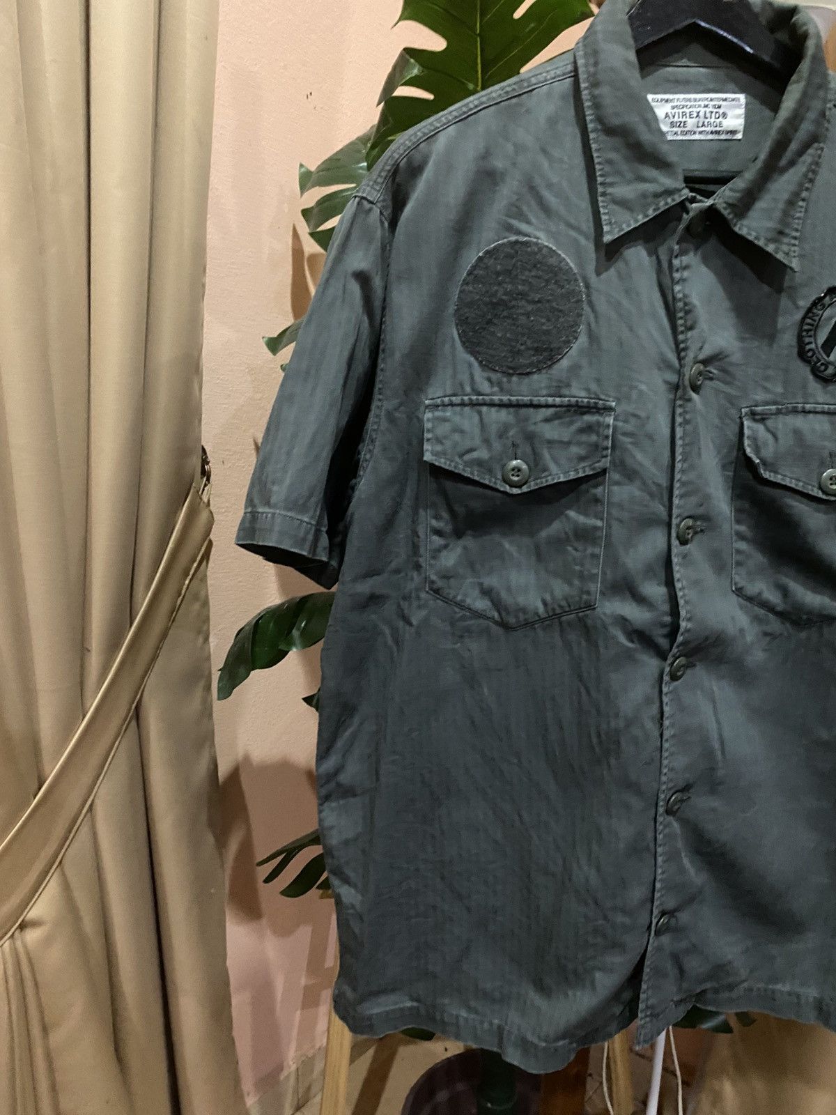 Avirex Vintage Avirex LTD Military-Inspired Short Sleeve Shirt Size US L / EU 52-54 / 3 - 5 Thumbnail