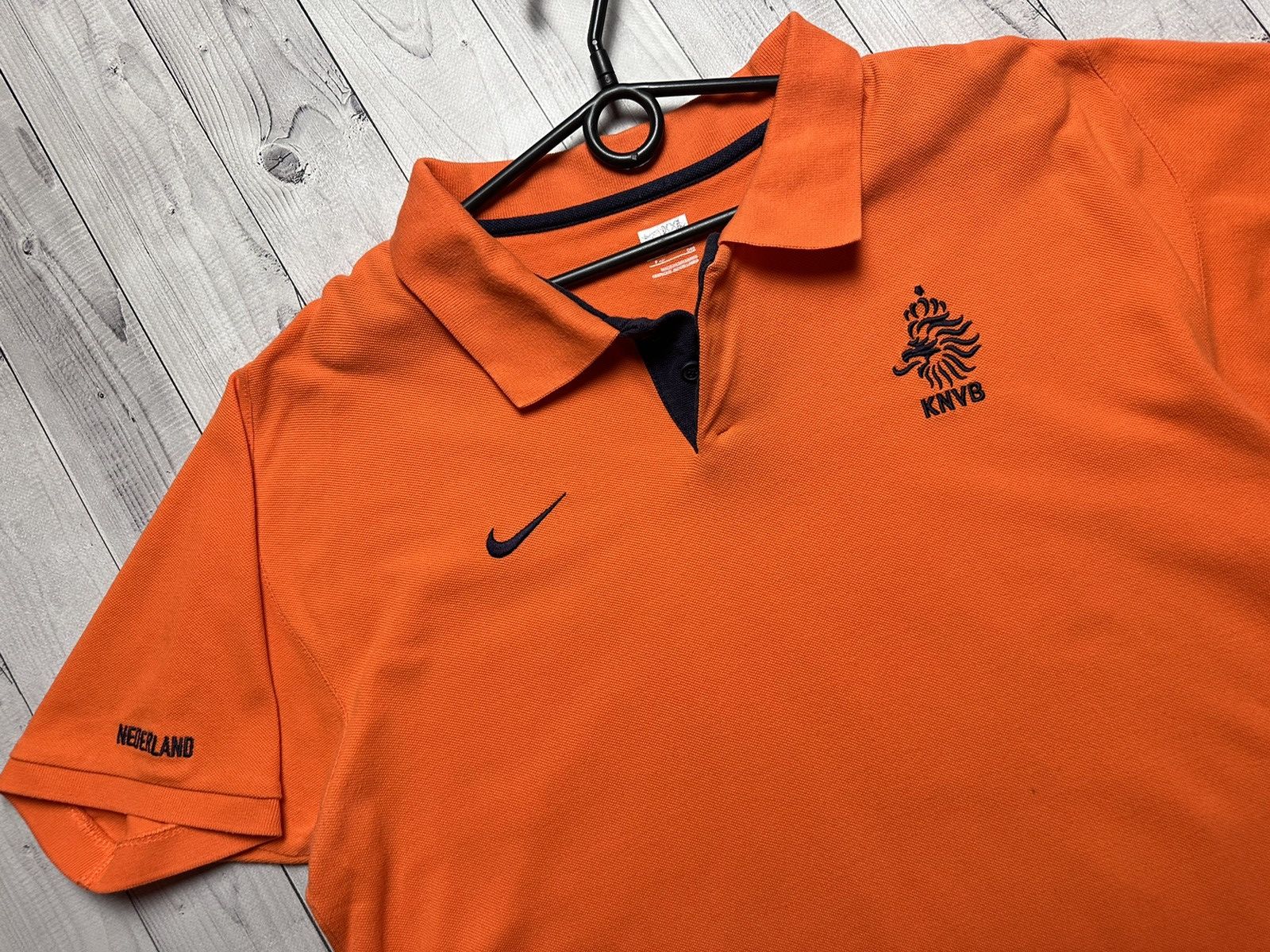 Vintage Vintage Nike Nederland soccer polo Holland size XXL Size US XXL / EU 58 / 5 - 3 Thumbnail