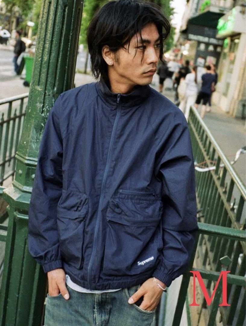 Supreme Raglan Utility Jacket navy-