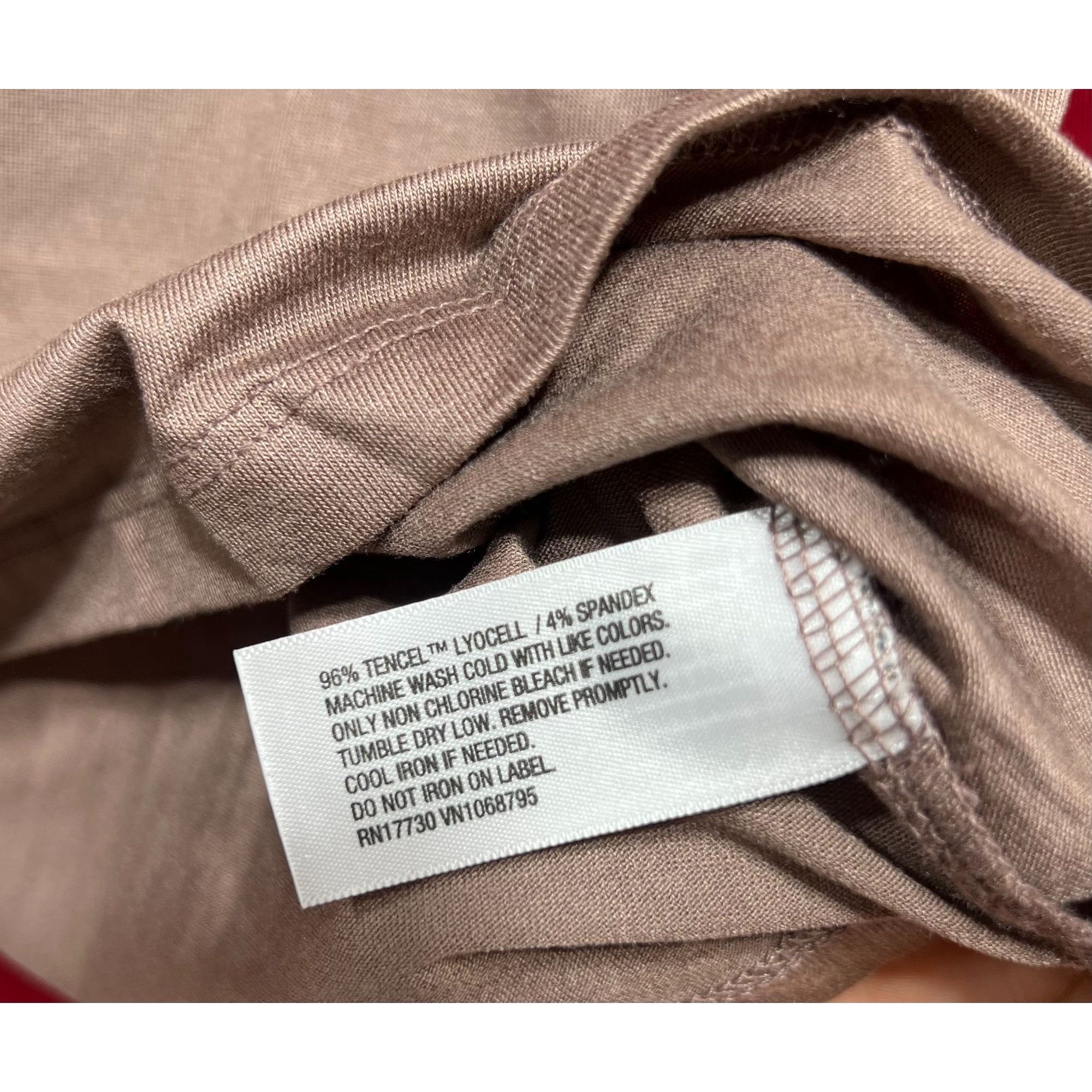 Other A New Day - Women's Long Sleeve Mock Turtleneck T-Shirt - Br Size M / US 6-8 / IT 42-44 - 9 Thumbnail