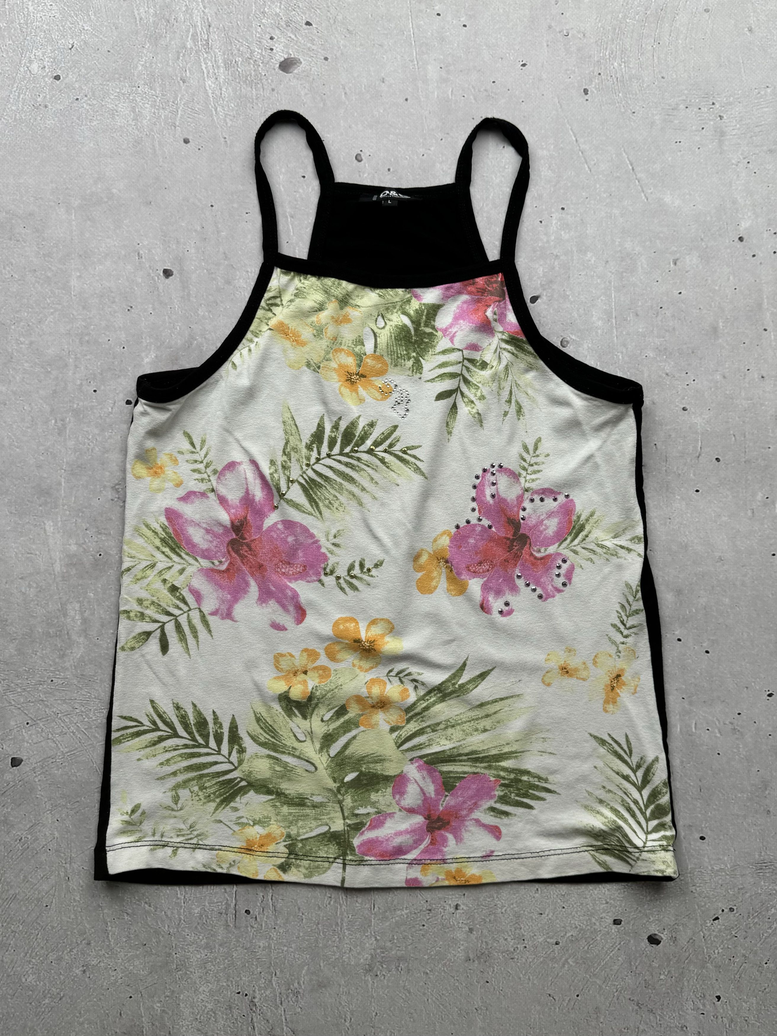 Vintage Dolce & Gabbana Vintage Printed Tank Top Size M / US 6-8 / IT 42-44 - 1 Thumbnail