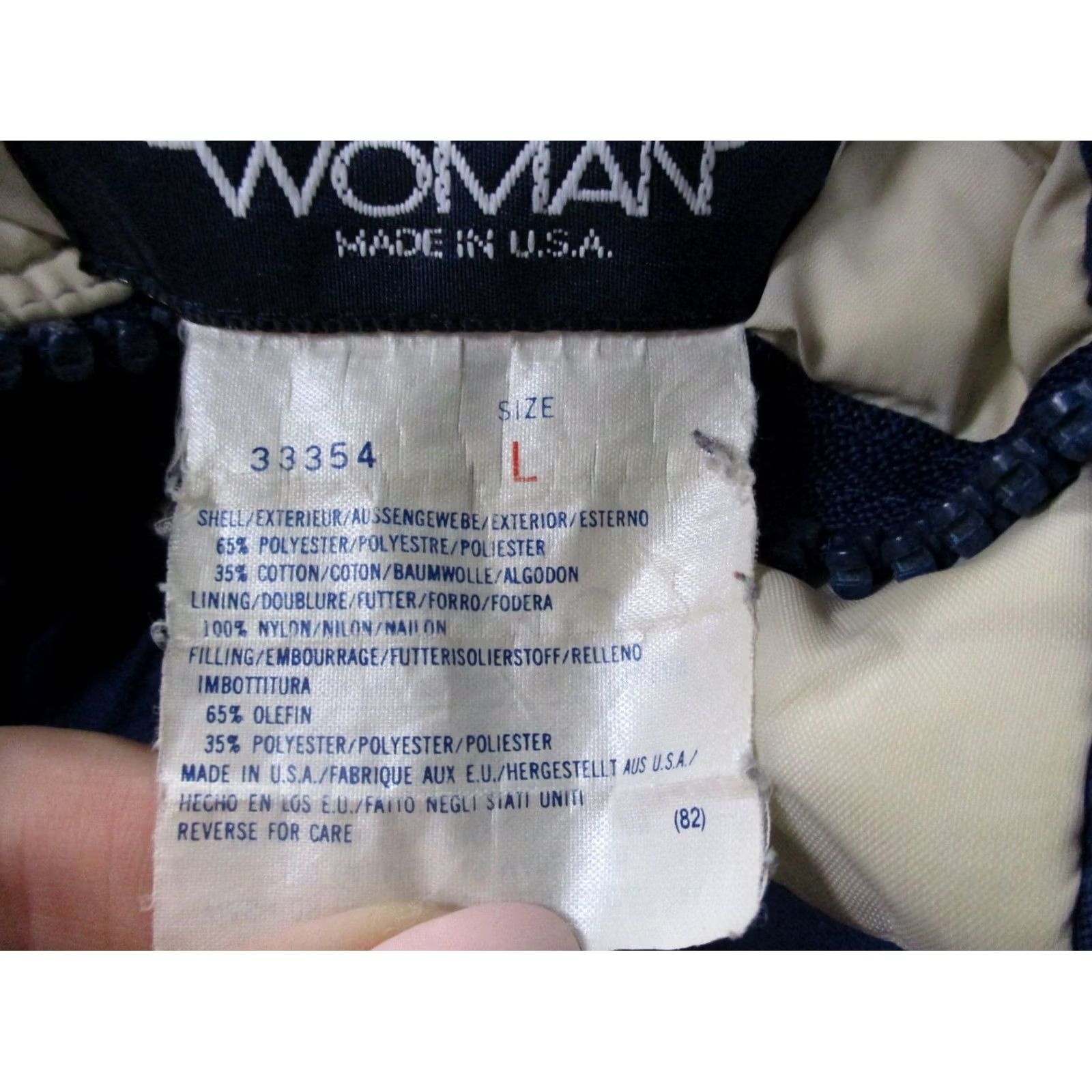 Vintage Woolrich Jacket Womens L Blue Puffer Outdoor Vintage USA Made Woolrich Jacket Womens L Blue Puffer Outdoor Vintage USA Made Size L / US 10 / IT 46 - 7 Thumbnail