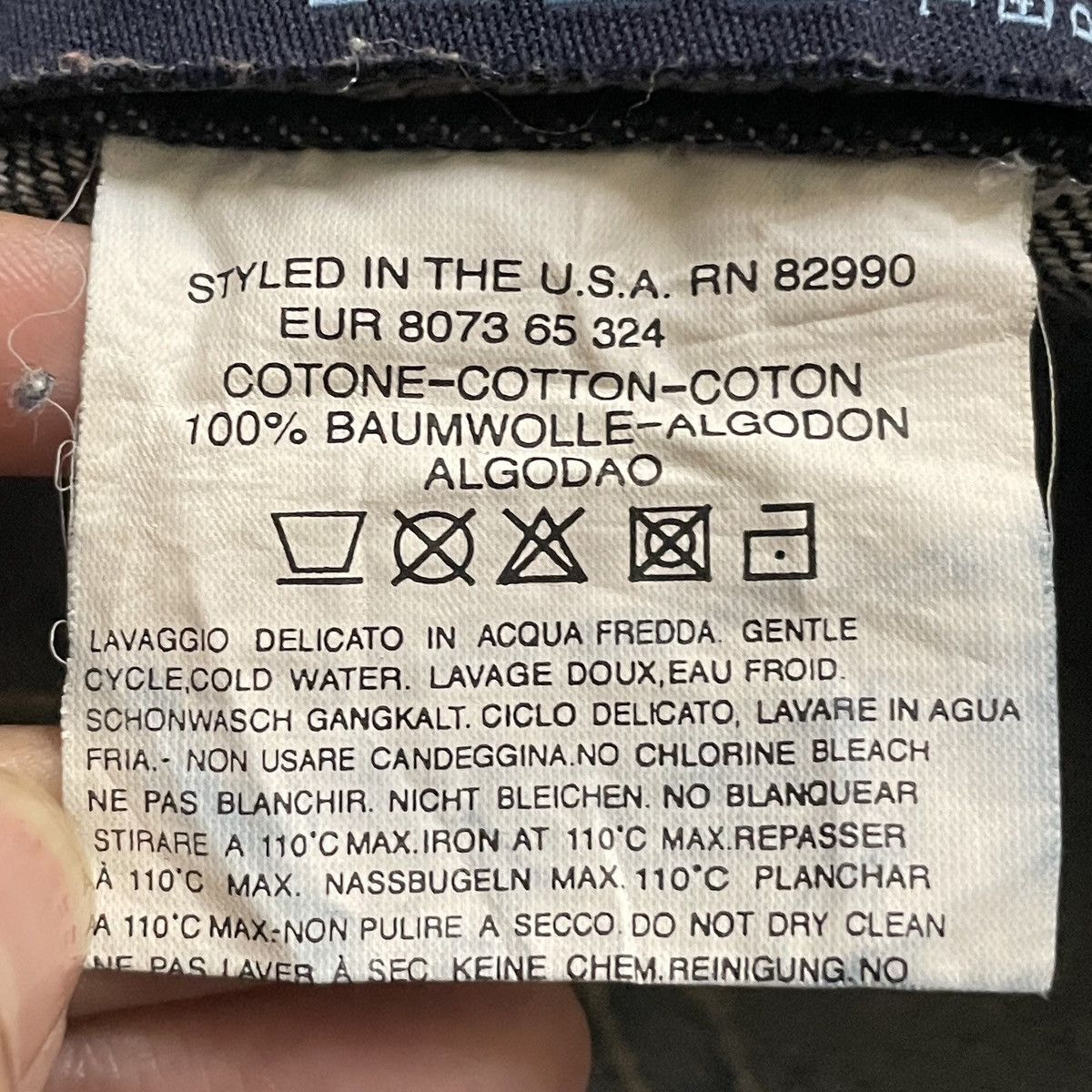 Karl Kani Rare Design Vintage Brand Karl Kani Rapper Baggy Jeans 1990s Size US 40 / EU 56 - 11 Thumbnail