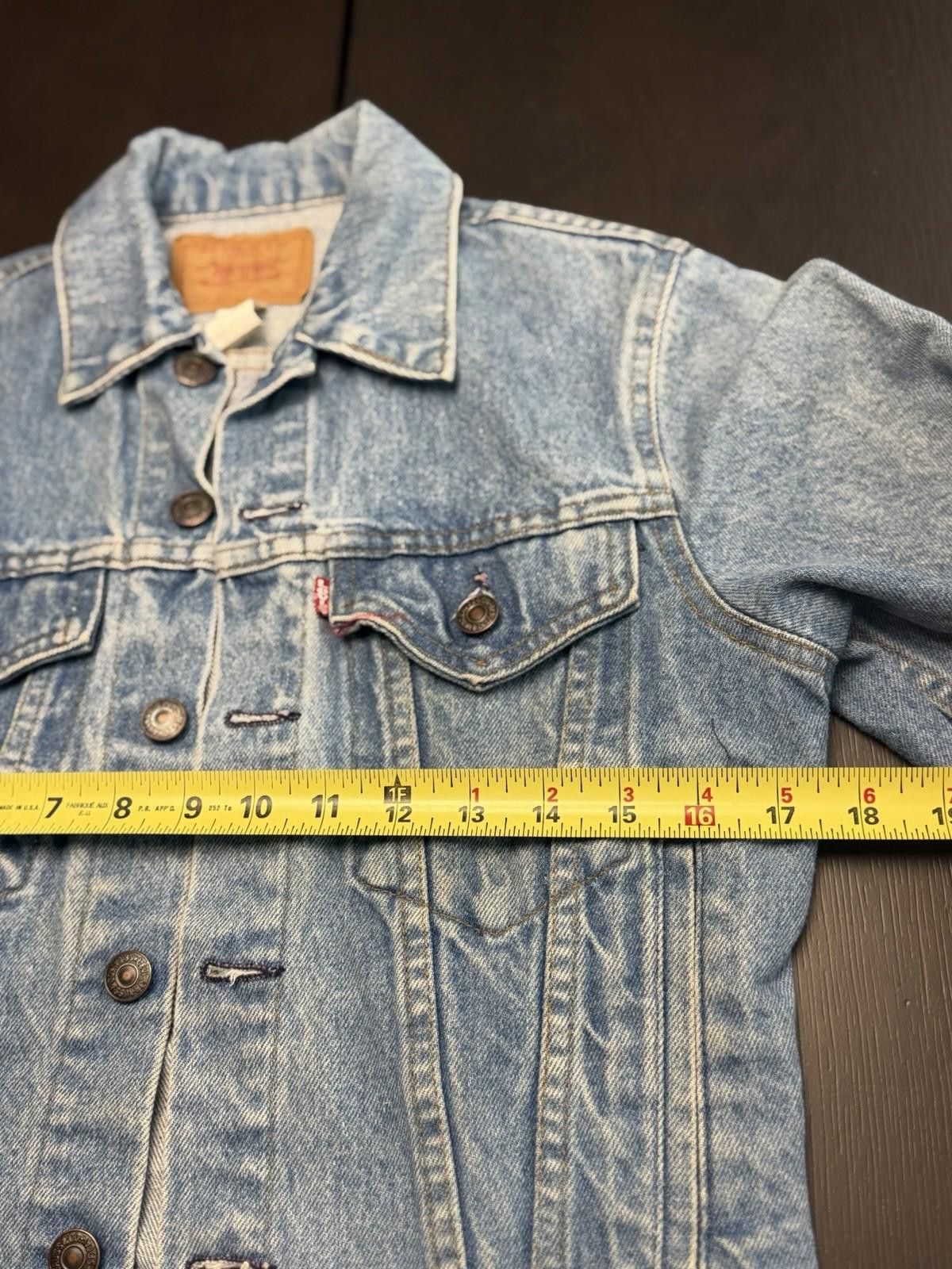 Levi's Vintage 80s 90s Levi’s 70506 Youth Size 14 Denim Jacket USA Size US S / EU 44-46 / 1 - 5 Thumbnail