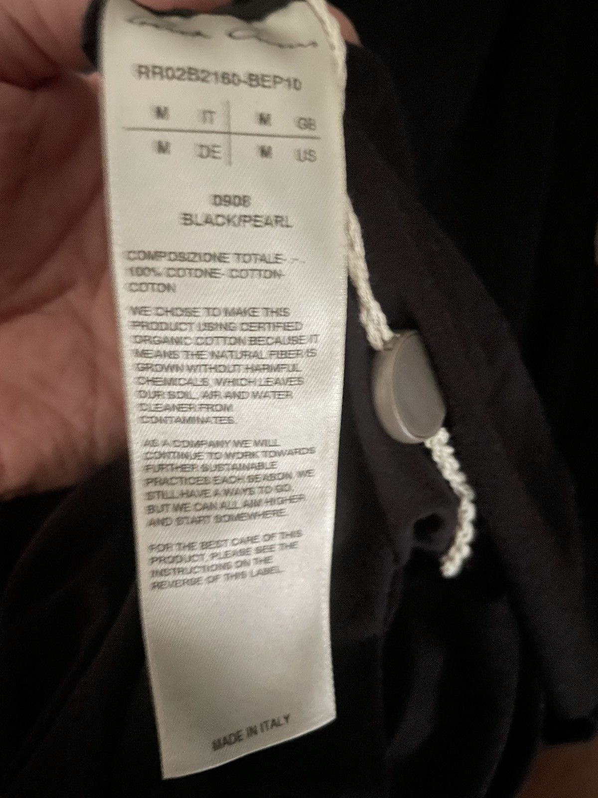 Rick Owens Rick Owens Sleeveless Size: XL URINAL Printed Strobe FW22 Size US XL / EU 56 / 4 - 5 Thumbnail