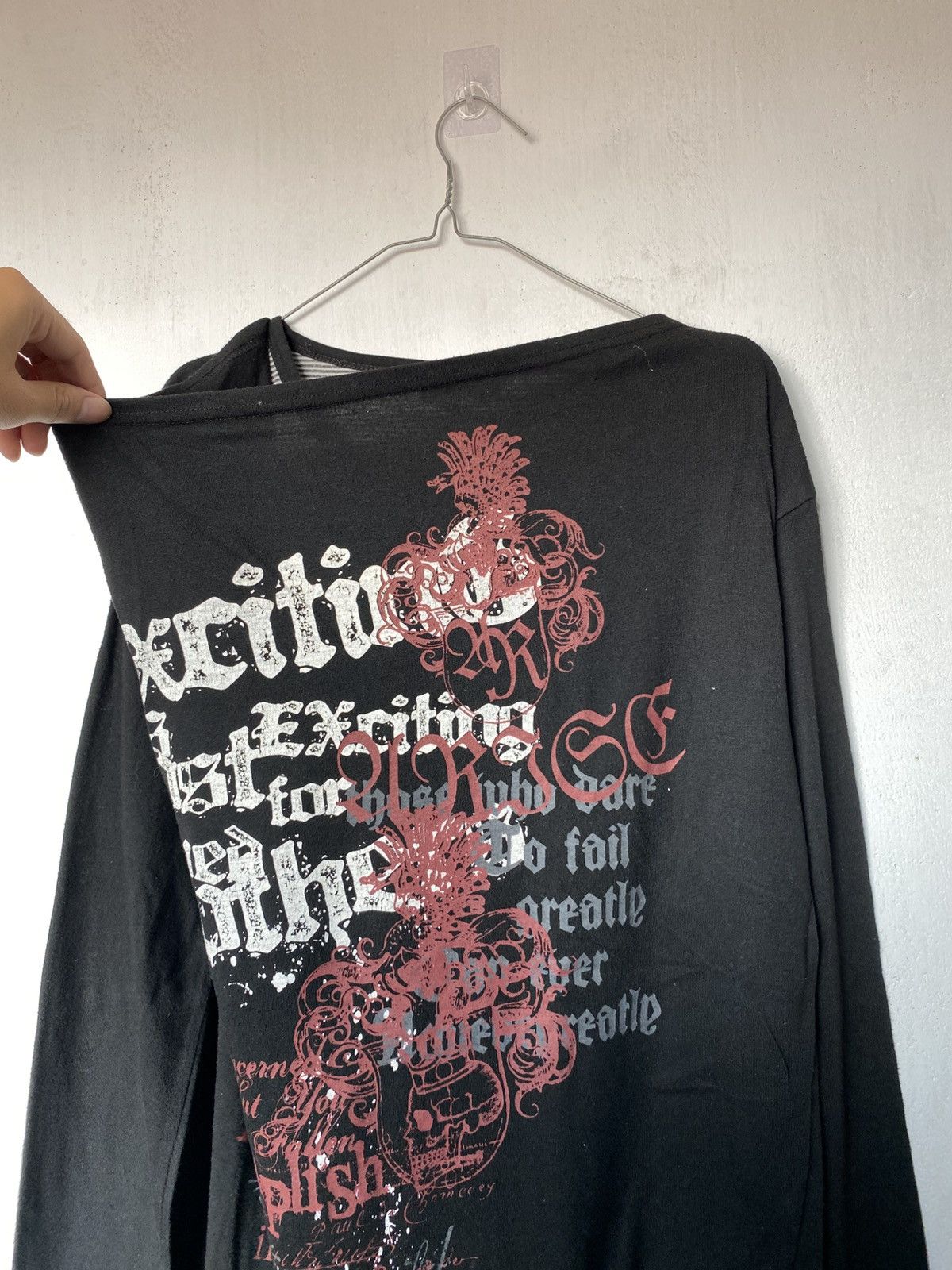 If Six Was Nine Not Alone Poem Double Layer Longsleeve Size US L / EU 52-54 / 3 - 5 Thumbnail
