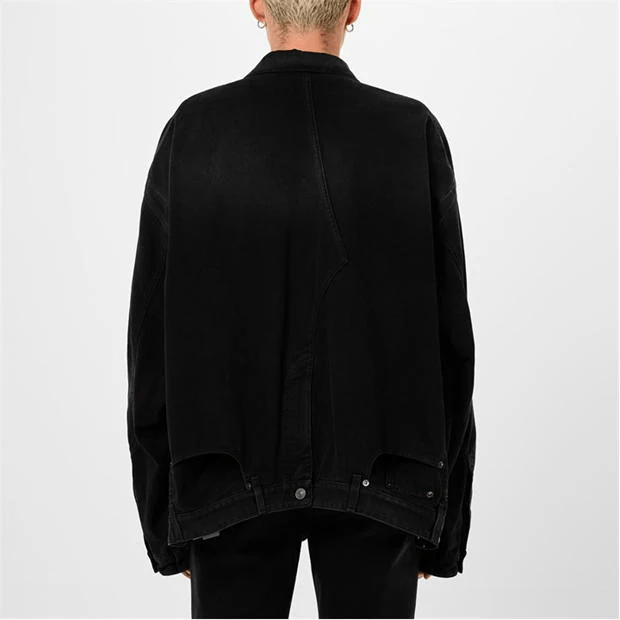 Balenciaga Deconstructed Denim Jacket Size US M / EU 48-50 / 2 - 3 Thumbnail