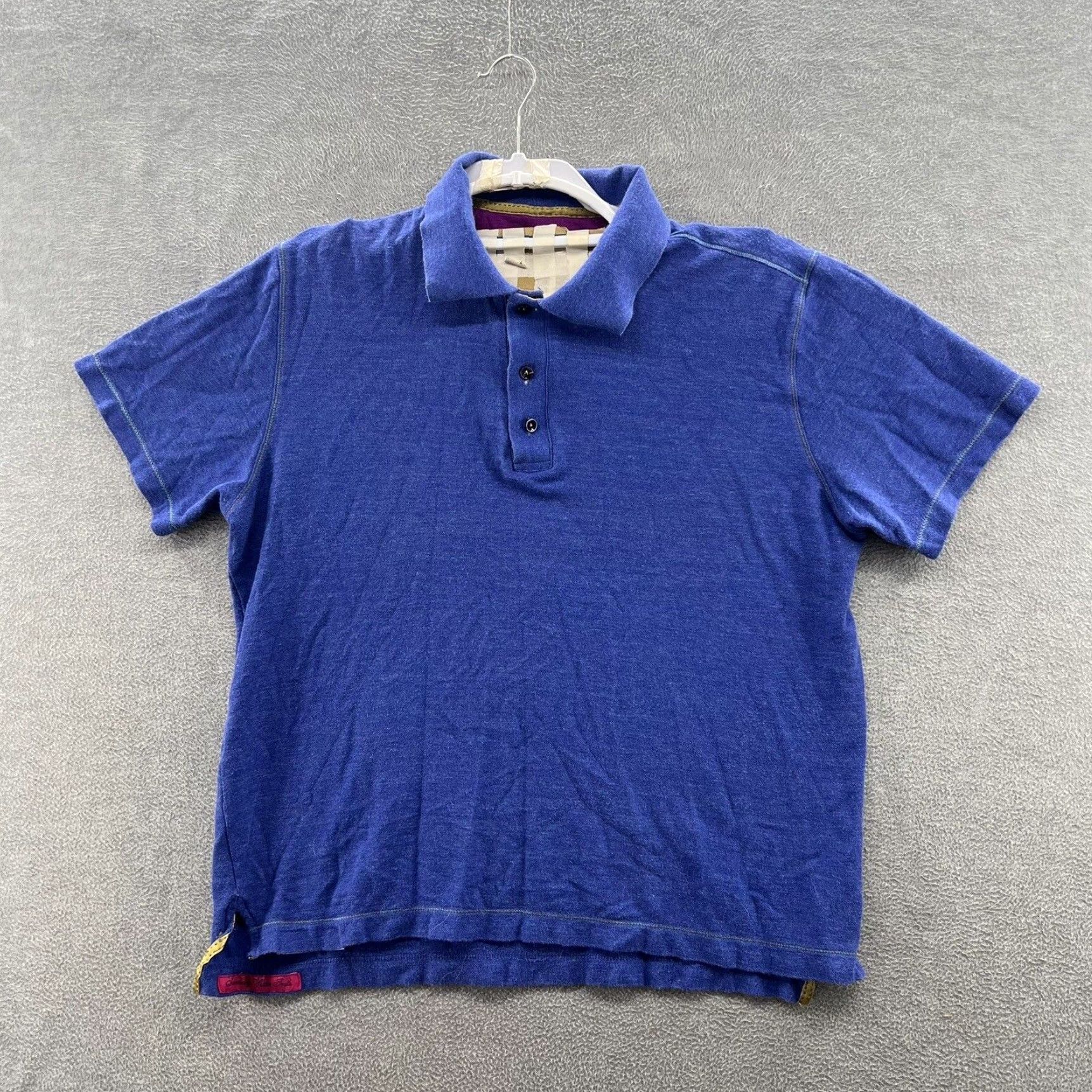 Robert Graham Mens online Blue Polo Shirt