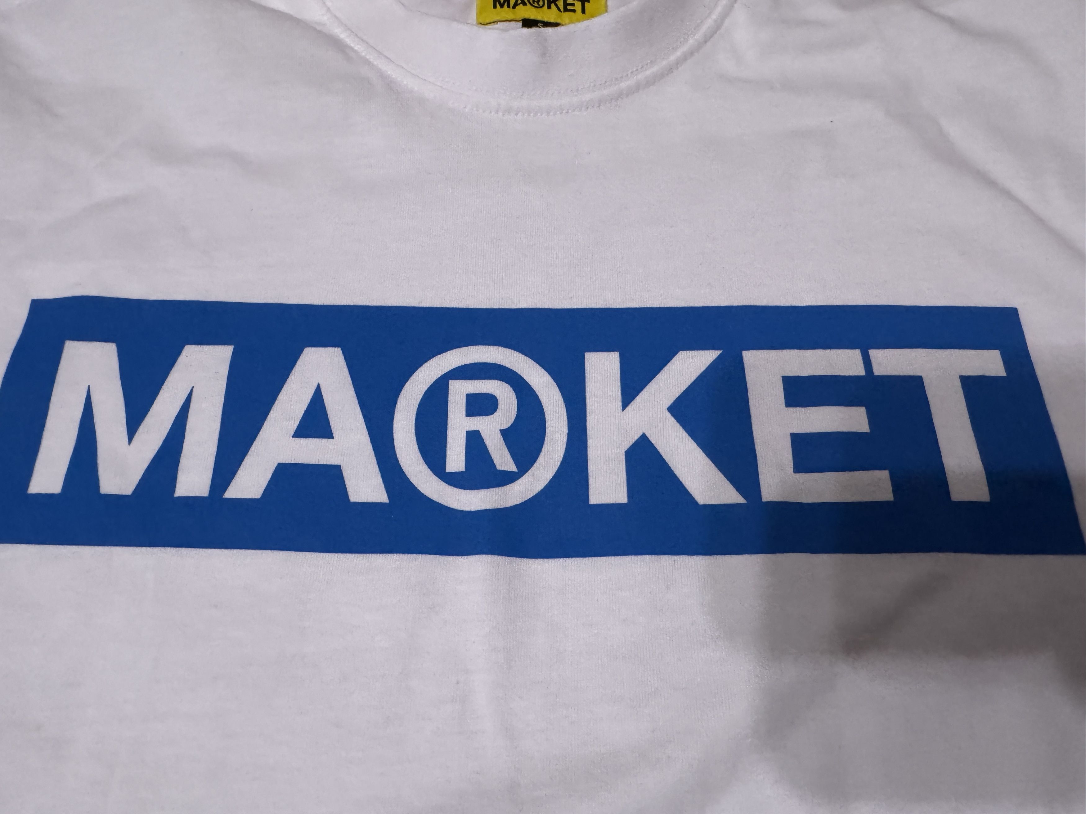 Market Chinatown MARKET Studios Box Logo Graphic Tee Shirt - White Size US S / EU 44-46 / 1 - 3 Thumbnail