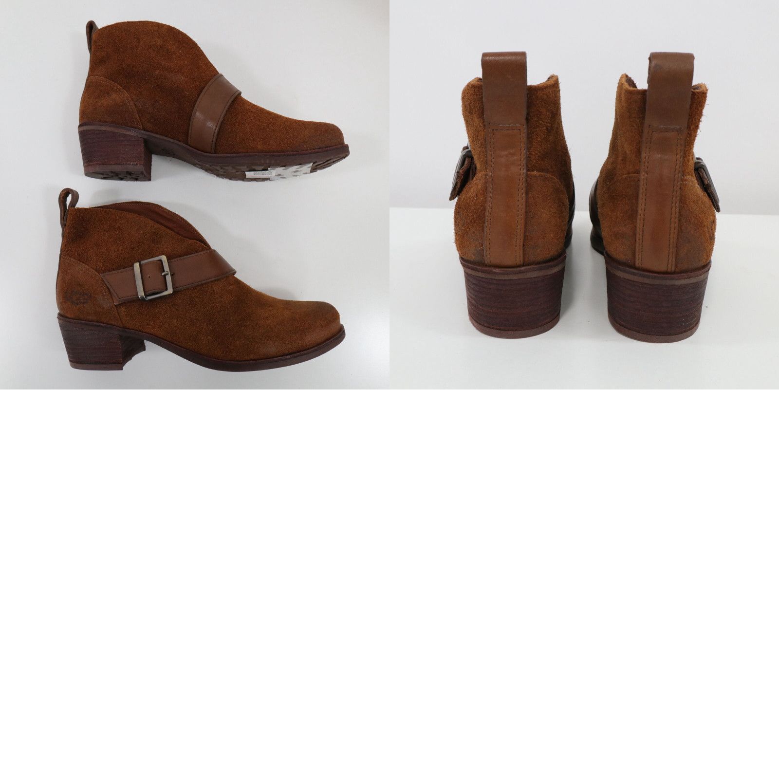 Ugg wright belted ankle boots sales