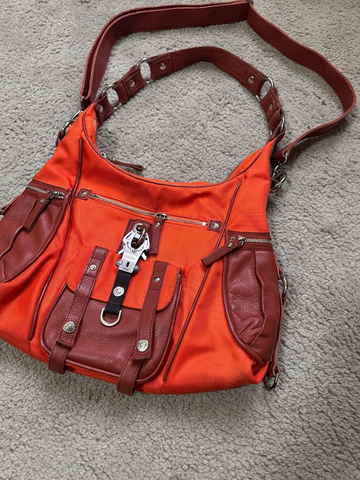 George Gina & Lucy GG&L George Gina & Lucy Orange Shoulder Bag Size ONE SIZE - 3 Thumbnail
