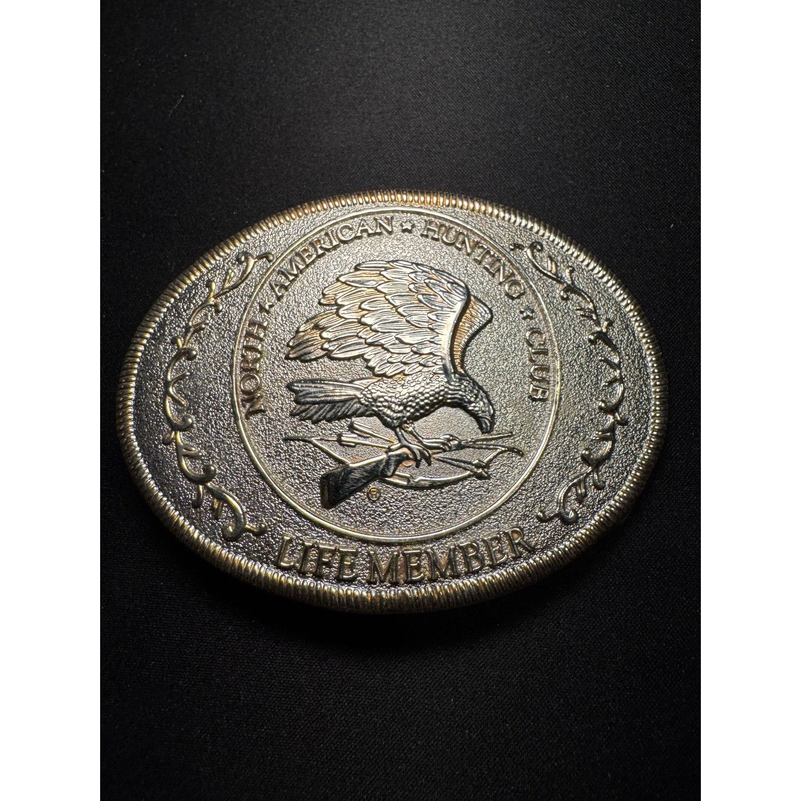 Other North American Hunting Club Life Member Belt Buckle Size ONE SIZE - 1 Thumbnail
