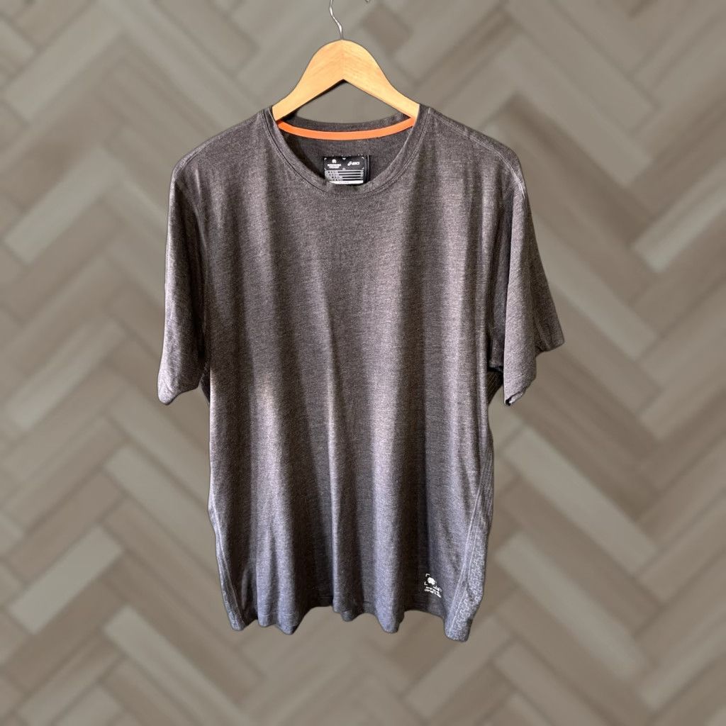 Reigning Champ Asics x Reigning Champ Mens Gray Short Sleeve T-Shirt 2XL Size US XXL / EU 58 / 5 - 1 Thumbnail