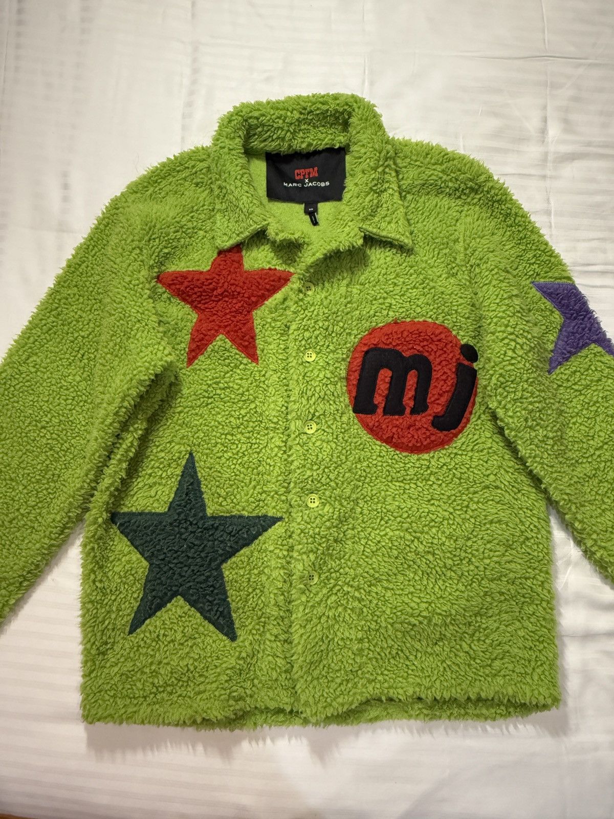 Marc Jacobs Marc Jacobs X Cactus Plant Flea Market Sherpa Jacket Size US XS / EU 42 / 0 - 1 Thumbnail